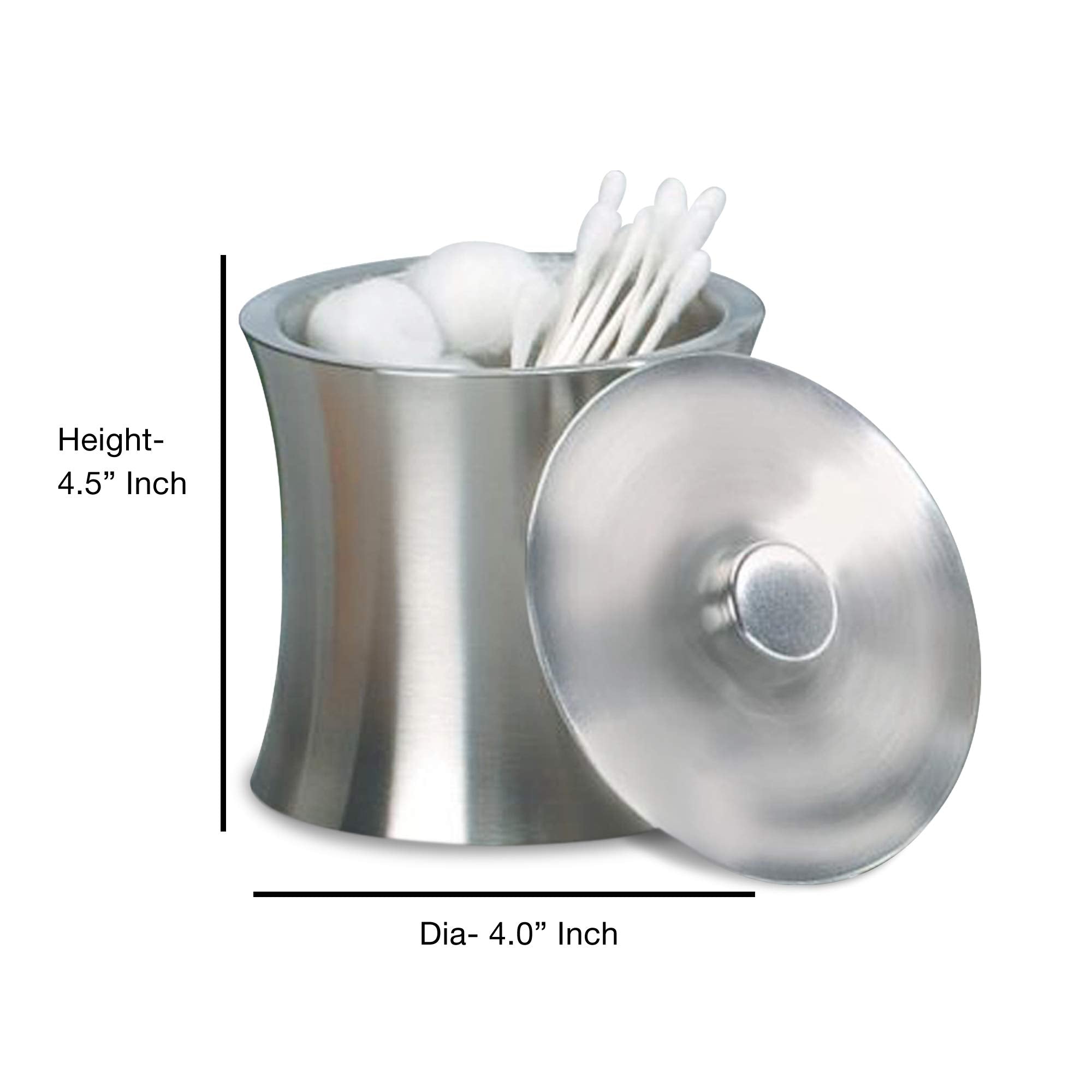 Nu Steel Elite Cotton/Swab Container