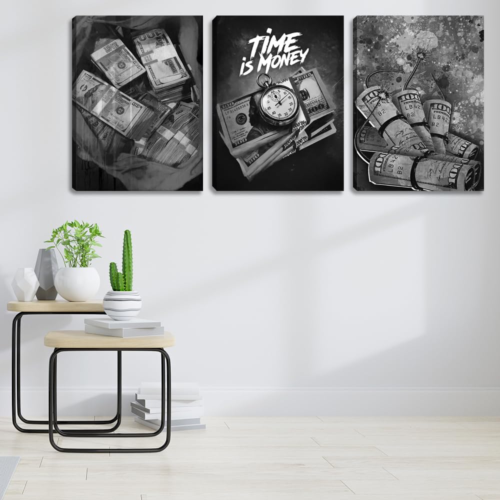 Motivational Canvas Wall Art 3 Pieces Entrepreneur Inspirational Poster Prints Office Wall Decor Artwork For Living Room Home De