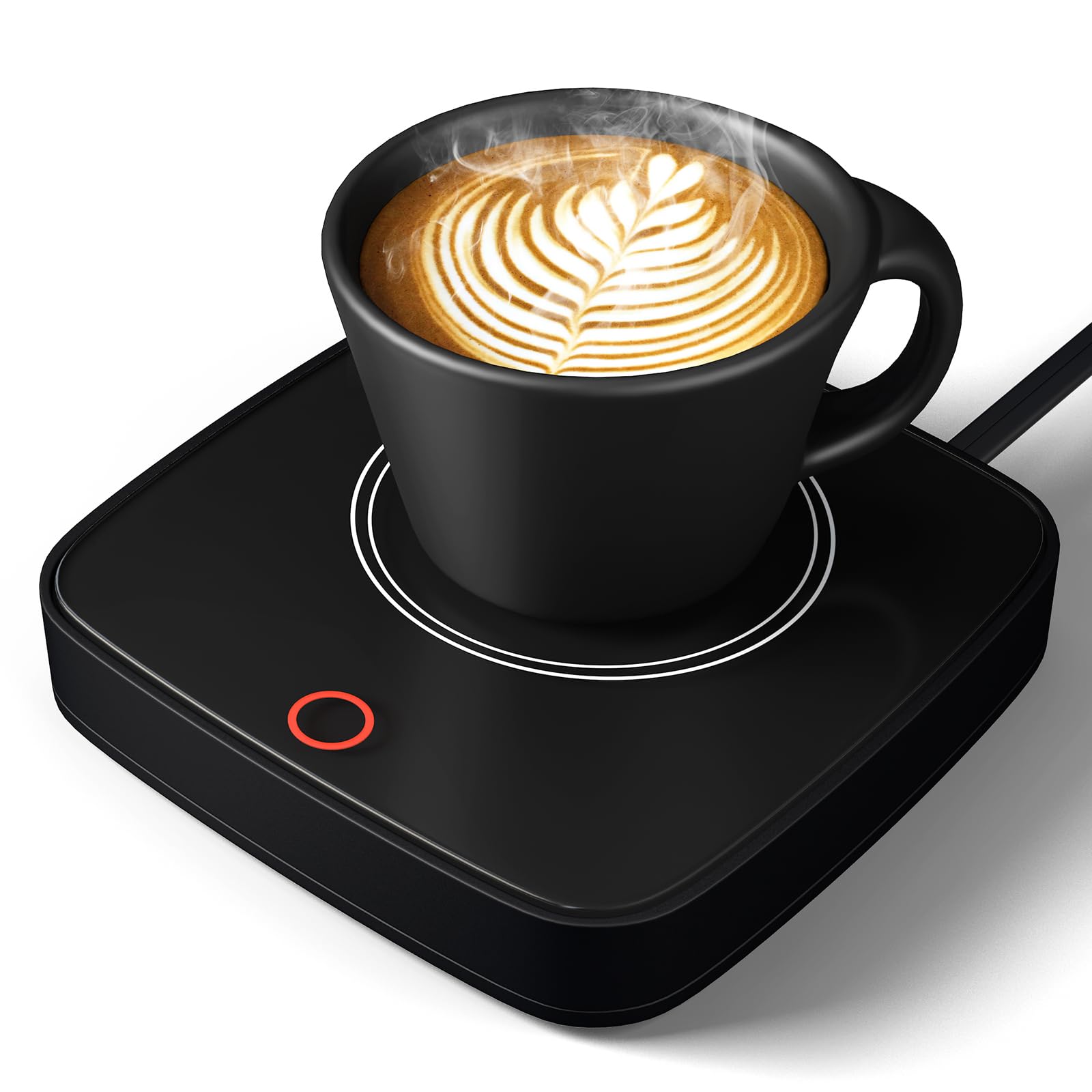 Coffee Mug Warmer, Coffee Warmer For Desk With 3 Temperature Settings, 8H Auto Shut Off Coffee Cup Warmer, Smart Beverage Warmer