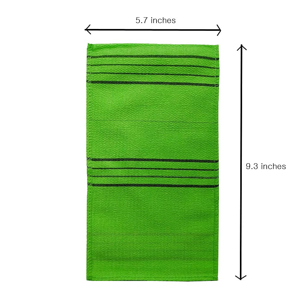 Exfoliating Towel GOLDSANGSA Korean Exfoliating Mitts - Large 10pcs, G10 Color, Skincare & Dead Skin Removal