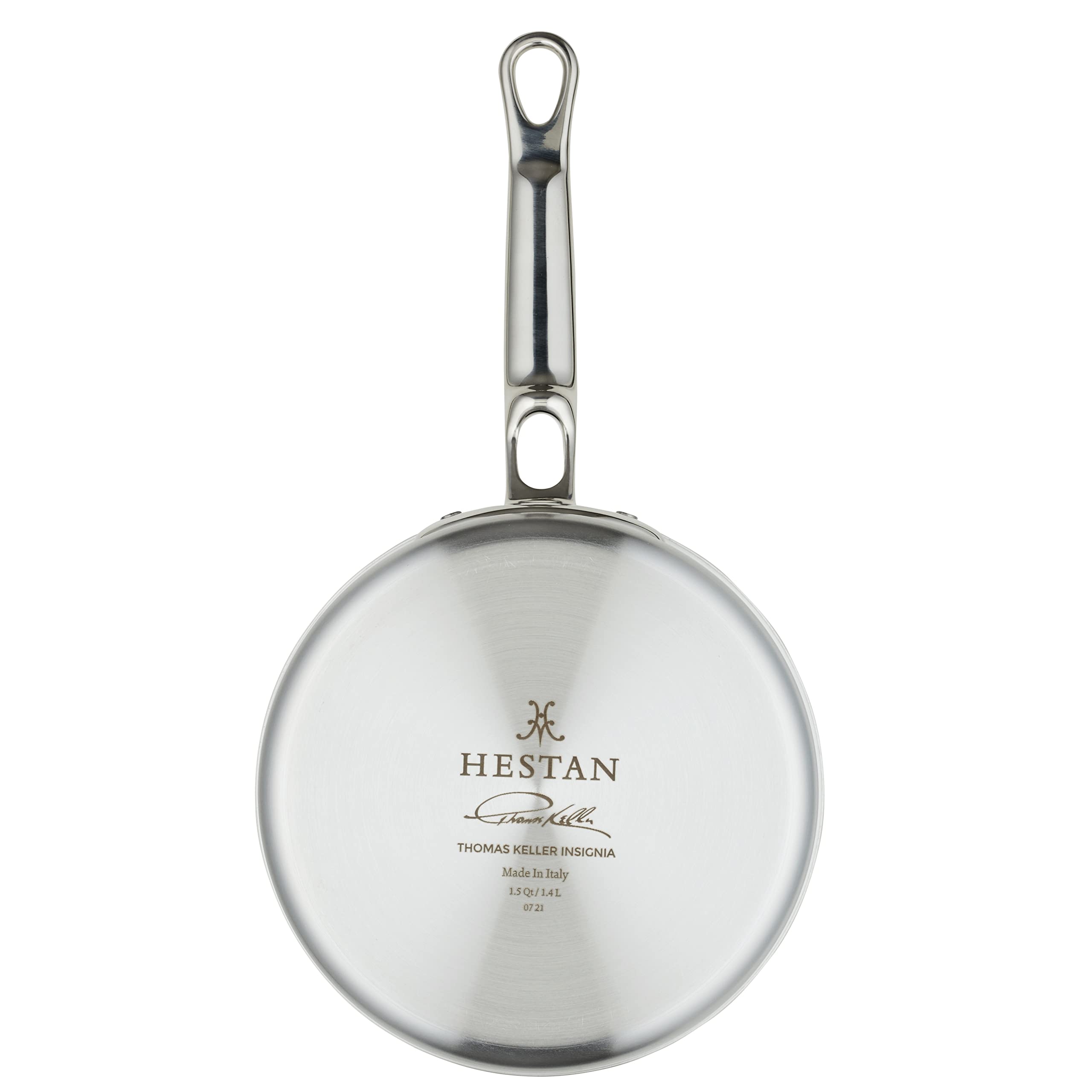 Hestan Thomas Keller Insignia Stainless Steel Sauce Pot, Induction Compatible, 1.5 Quart, Model 31017