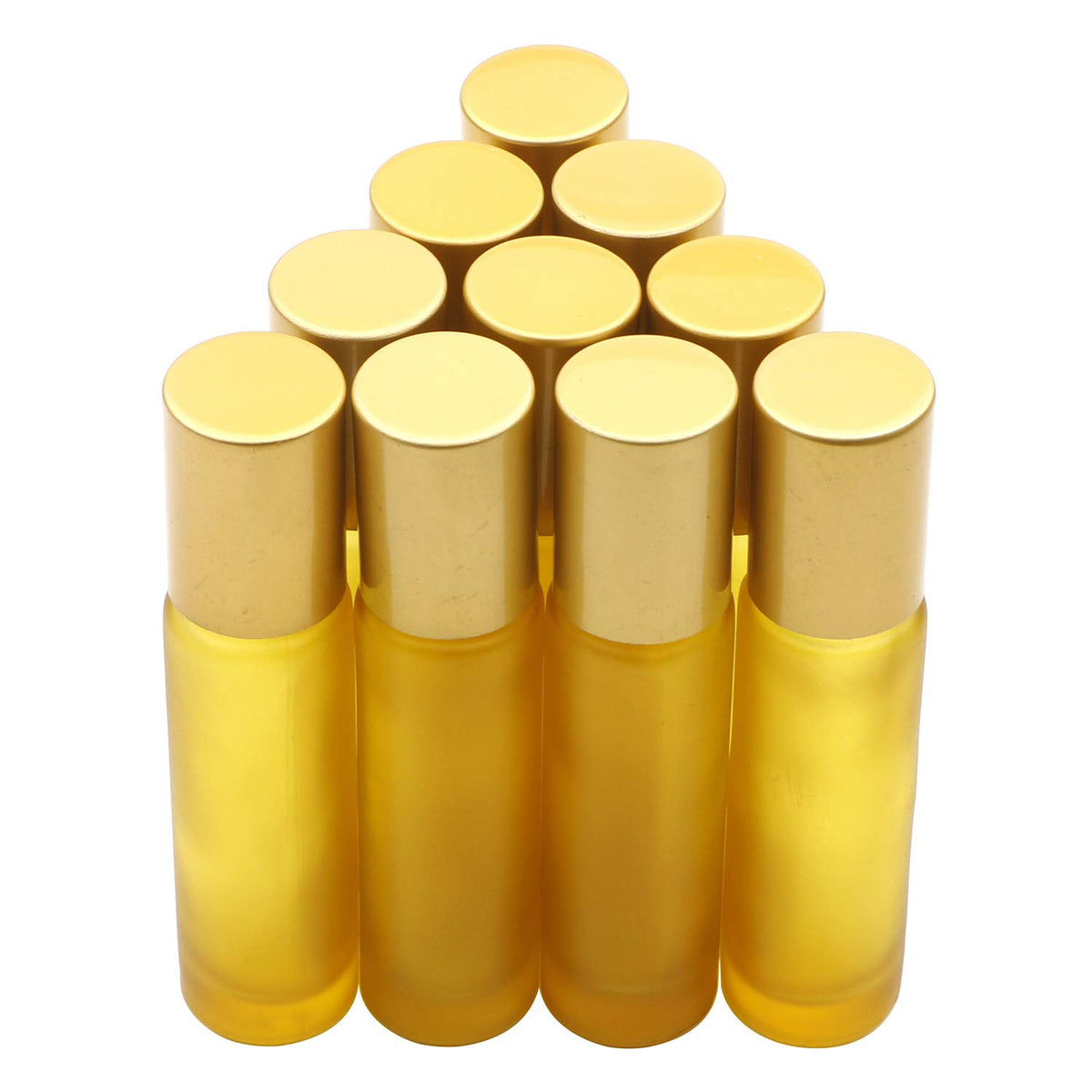 Kesell 10Ml Essential Oil Roller Bottles, Sample Vial Bottle For Aromatherapy, Essential Oils, Perfumes And Lip Balms, Pack Of 1