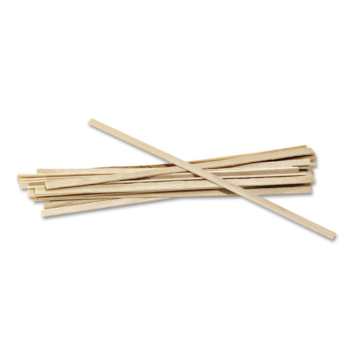 Royal R810Bx Wood Coffee Stirrers 5 1/2-Inch Long Woodgrain 1000 Stirrers/Box