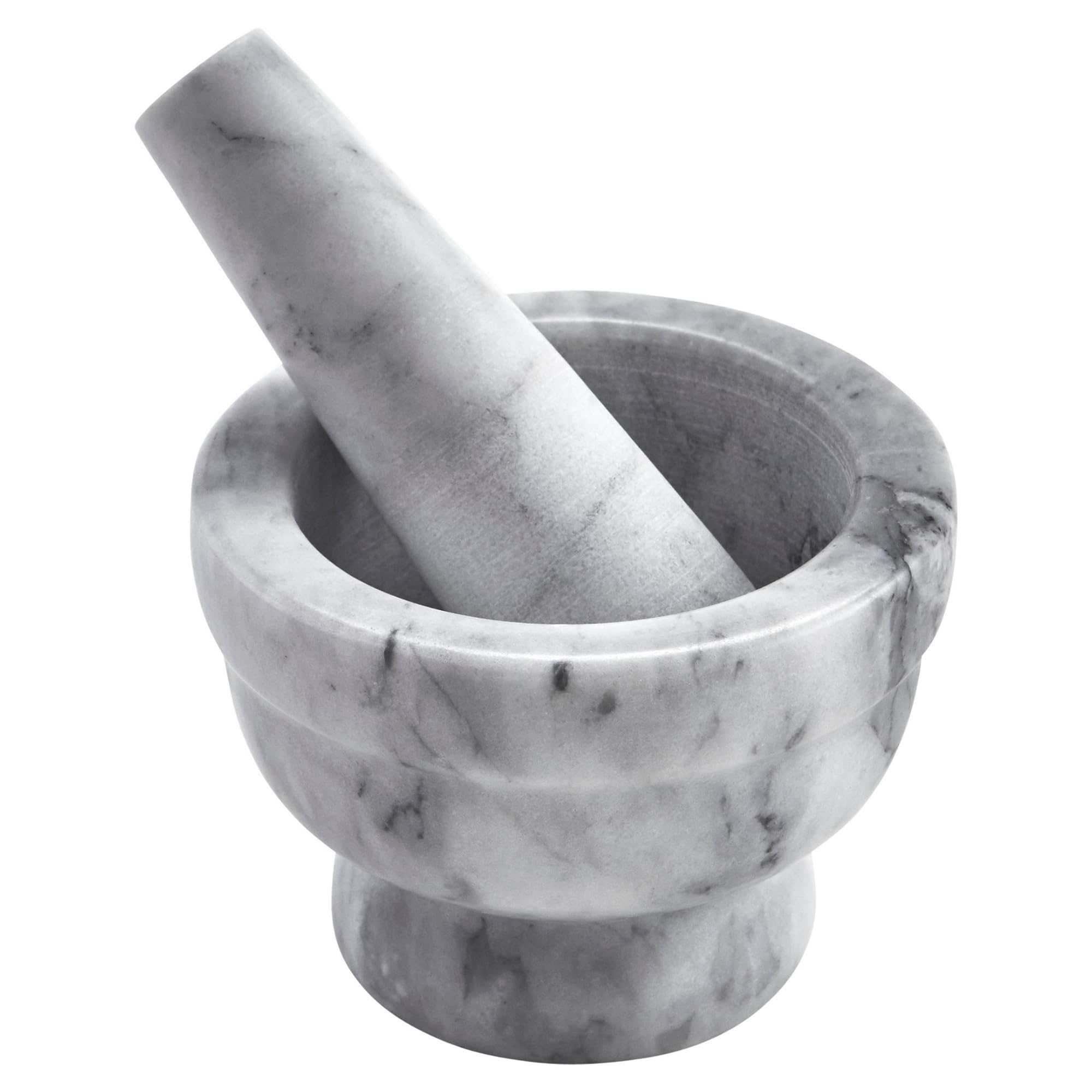 Imusa Usa Small 3.8'' Marble Mortar And Pestle For Grinding And Crushing