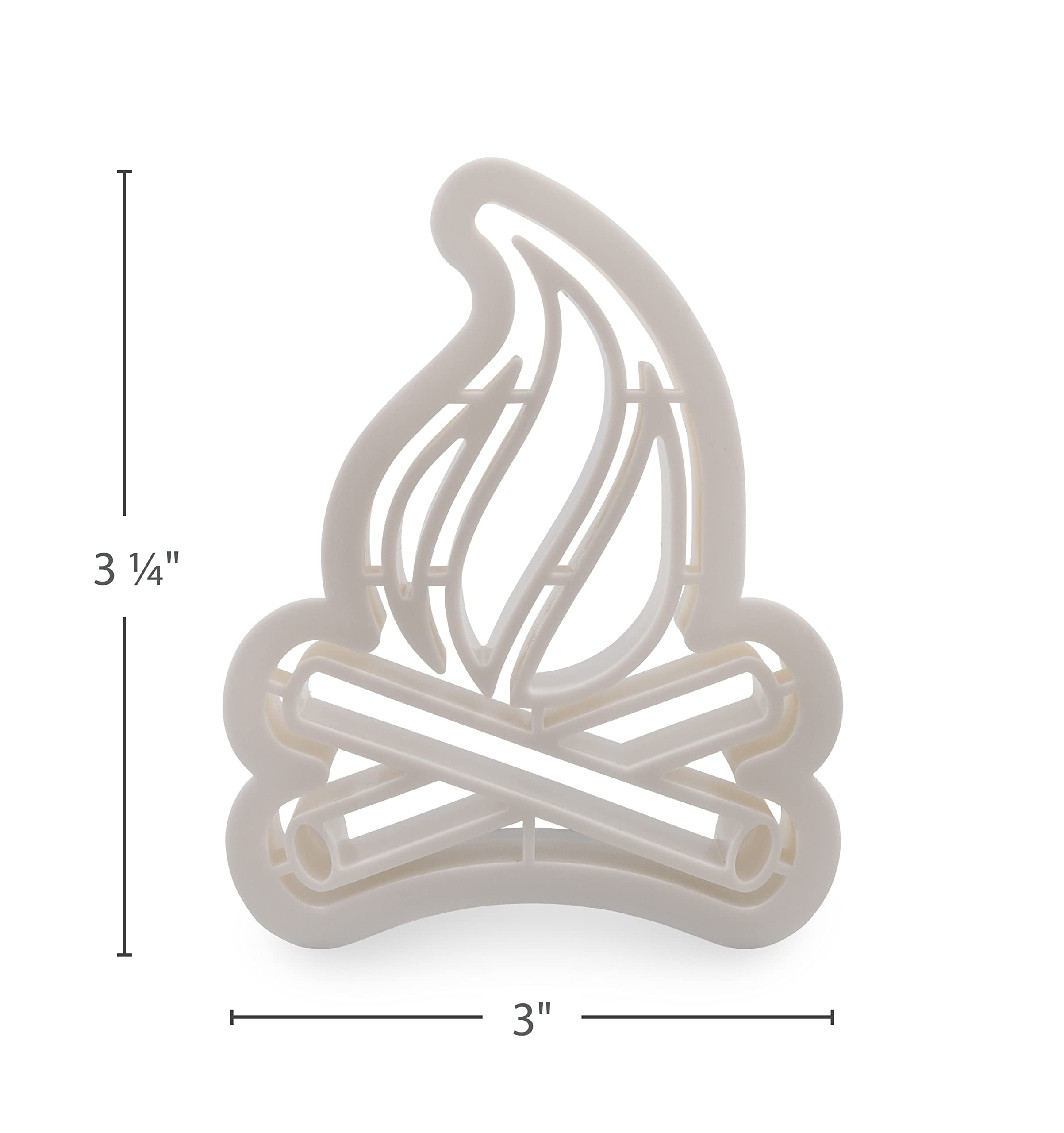 Camco 53369 Life Is Better At The Campsite Cookie Cutters - Perfect For Making Decorative Cookies - Includes (1) Campfire And (1