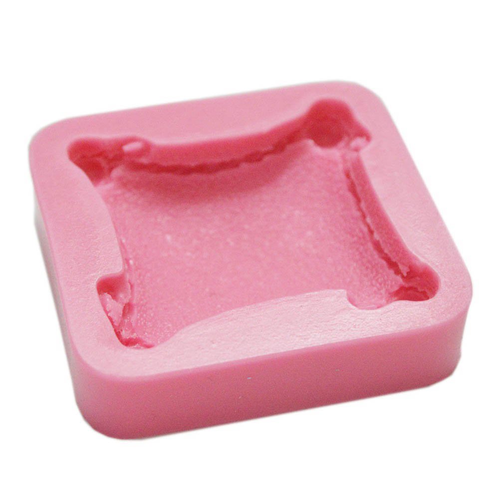 Anyana 3D Pillow Cushion Mould Cake Fondant Gum Paste Mold For Sugar Paste Gumpaste Cupcake Decorating Topper Decoration Sugarcr