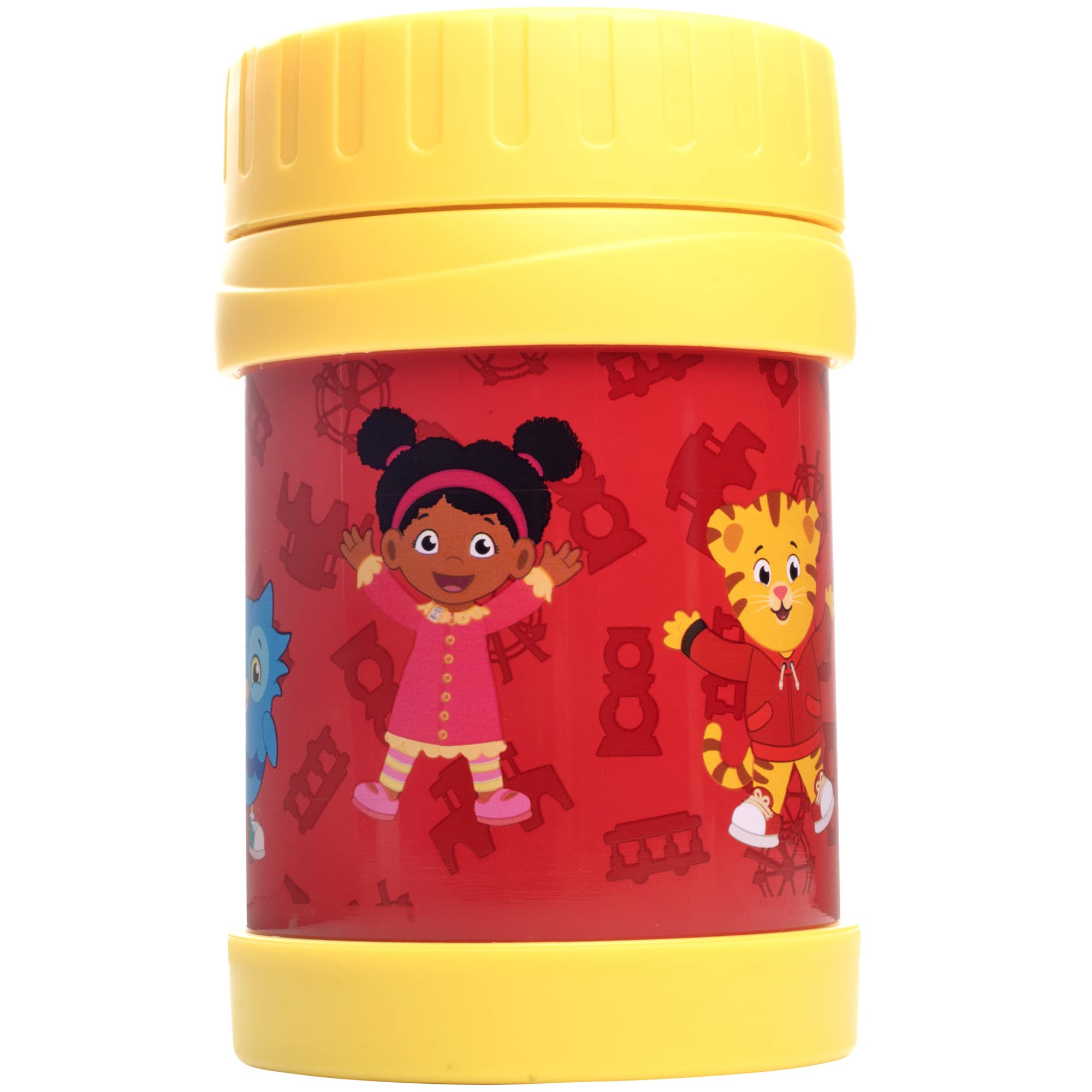 Daniel Tiger Stainless Steel 13Oz Insulated Lunch Jar For Kids, Large Leak-Proof Storage Container Keeps Food, Soups, Liquids Ho