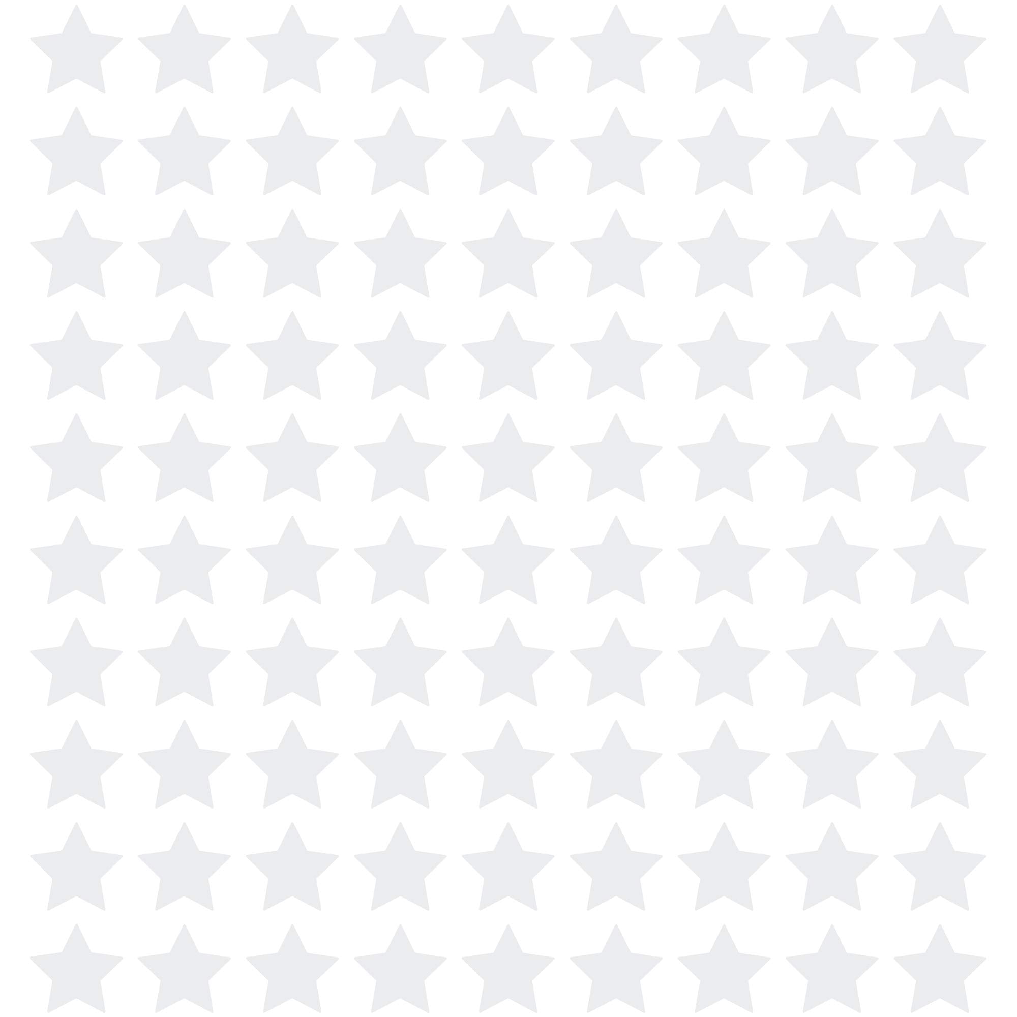 LiteMark Removable Matte Finish White 2 Inch Star Decal Stickers, for Floors, Walls, Laptops, and Smooth Surfaces, (Pack of 90 S