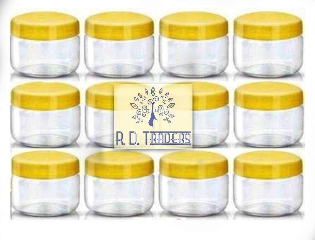 R.P.S Traders Nesterware 50Ml Food Storage Container Set With Lid For Kitchen Storage, Organizer, Pulses, Sugar, Tea, Cereals (S