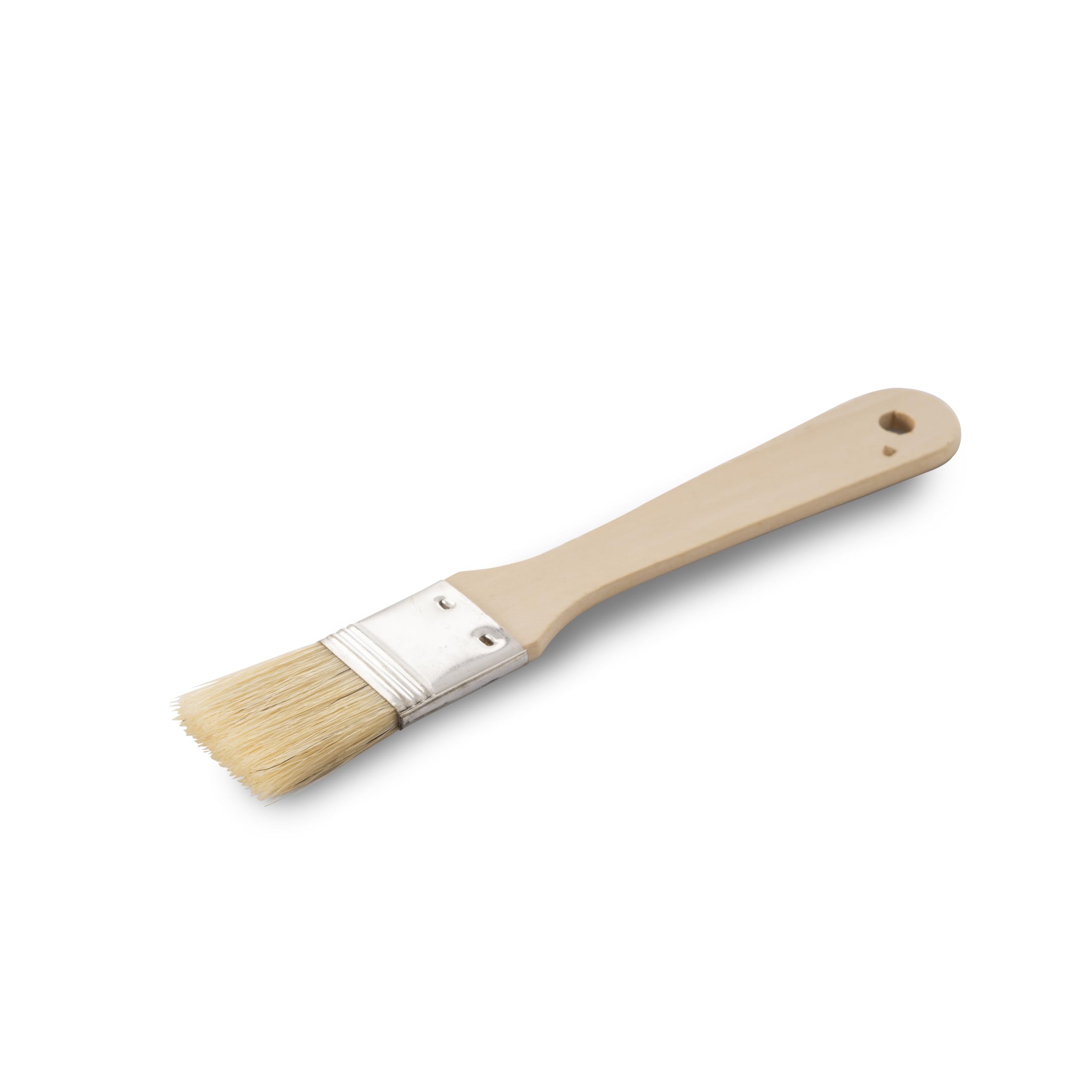 Fackelmann Food Grade Baking - Pastry Brush | Natural Bristles With Wooden Handle For Easy Grip | 30+40 Mm | Set Of Two | Perfec