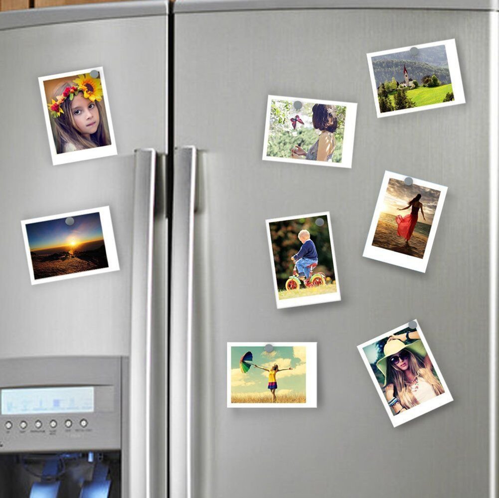 magpross 45 Pieces 10 x 2mm Multi-use Refrigerator Magnets for Refrigerator Science Crafts Projects