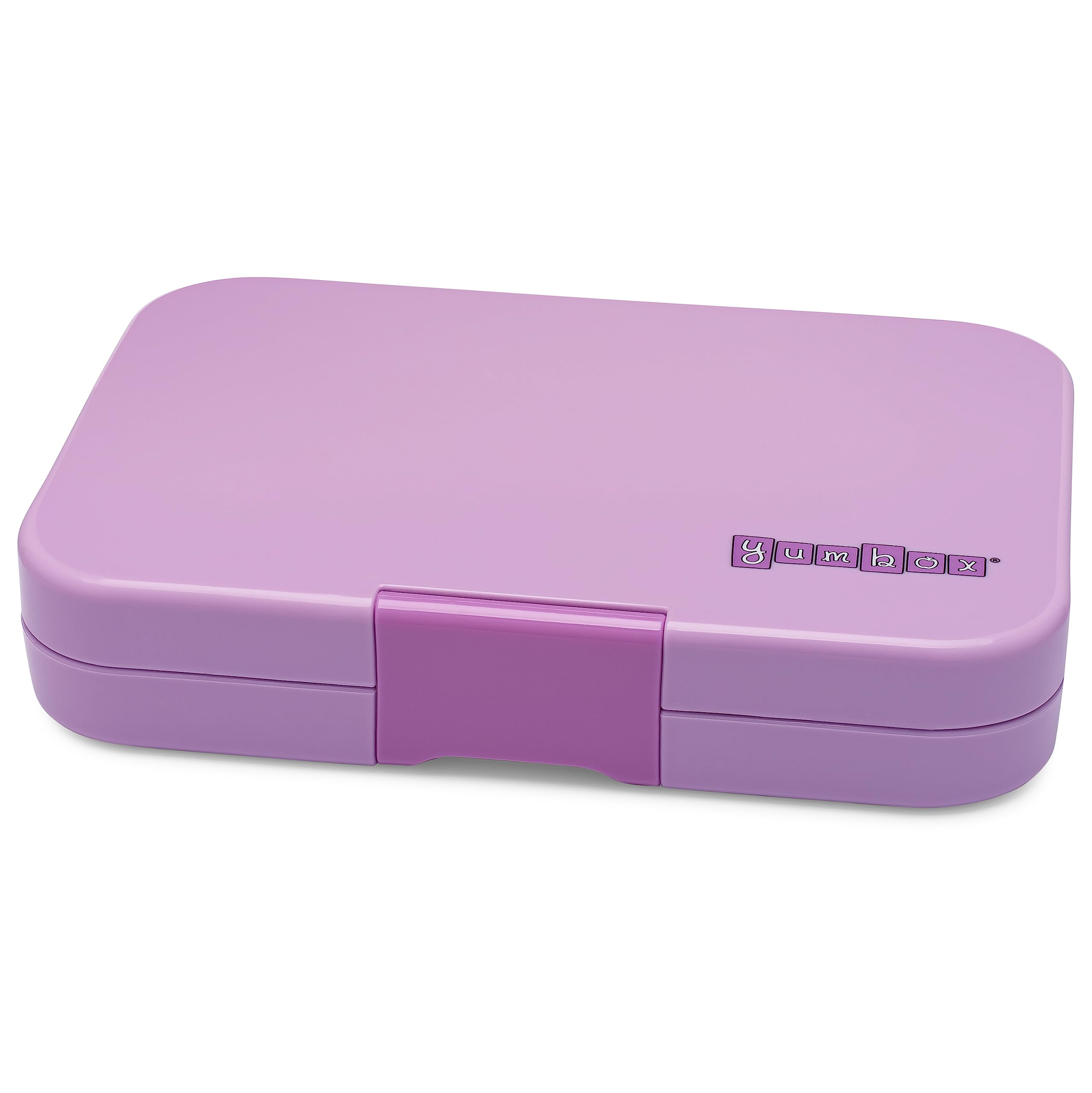 Yumbox Tapas (Seville Purple Rainbow) - Large Leakproof Bento Lunch Box For Adults/Kids, 4 Compartments - 4.2 Cups Capacity