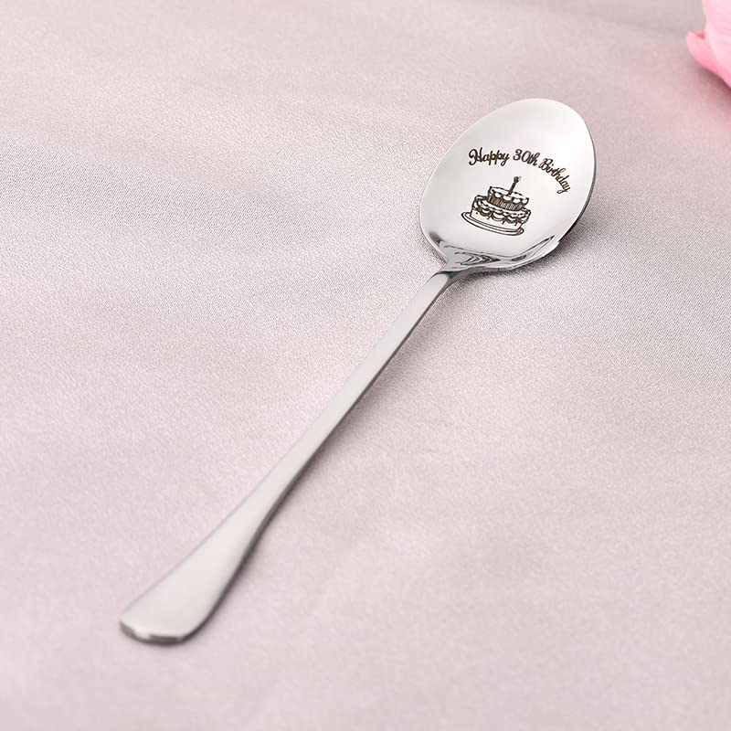 30 Birthday Gifts Spoon For Women Men Happy 30Th Birthday Spoons Gifts For Him Her Birthday Gift For 30 Year Old Friend Brother