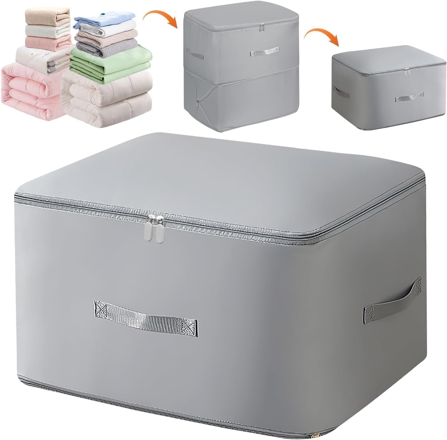 Lexso Ultra Space Saving Self Compression Organiser Bags Compression Packing Cubes For Travel, Expandable Organizer Bags For Com
