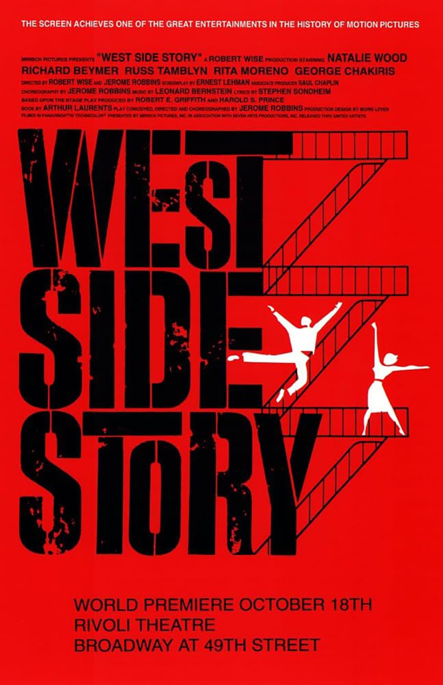 West Side Story Poster Broadway Theater Play 11x17 MasterPoster Print  11x17