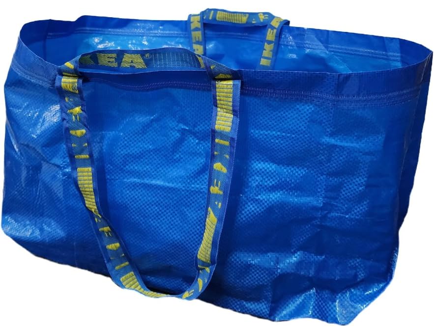 IKEA FRAKTA Carrier bag, large, blue(PACK OF 4)