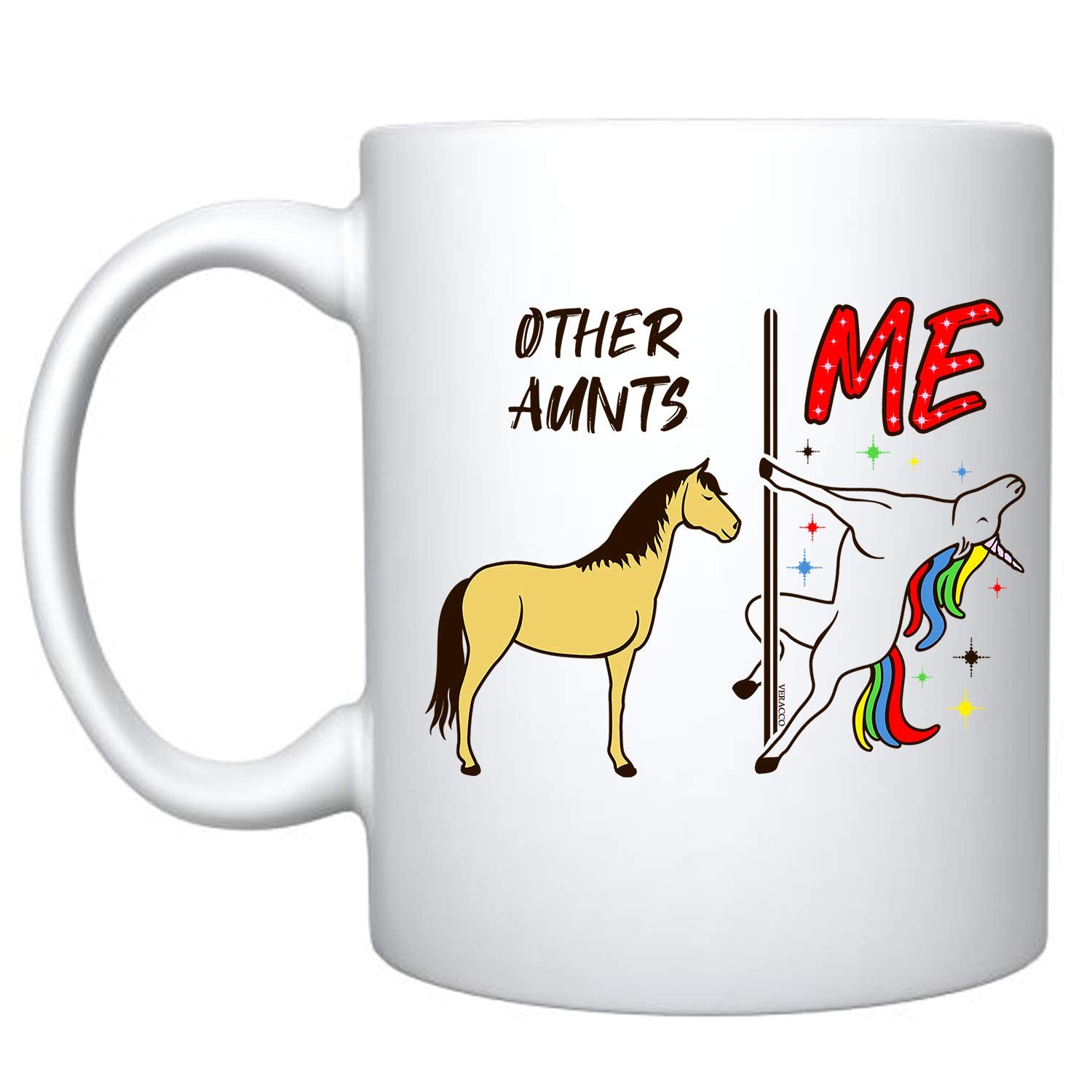Other Aunt Vs Me Mug Unicorn Cup Coffee Cups Ceramic Tea Mug Auntie Gift Ideas Best Aunt Ever Gifts Funny Coffee Mug Cute Coffee