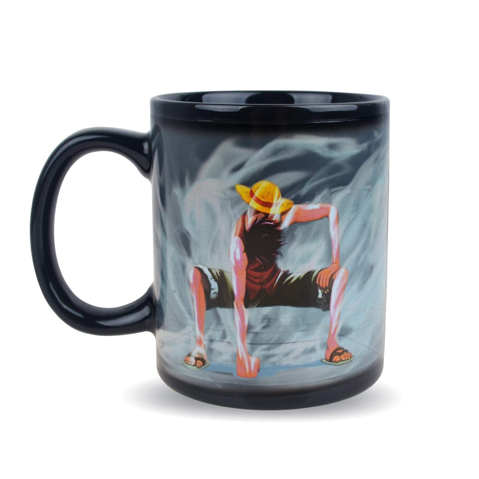Beneu Color Changing Coffee Mug Heat-Sensitive Reactive Ceramic Cup Magic Funny Anime Mugs Christmas Gifts