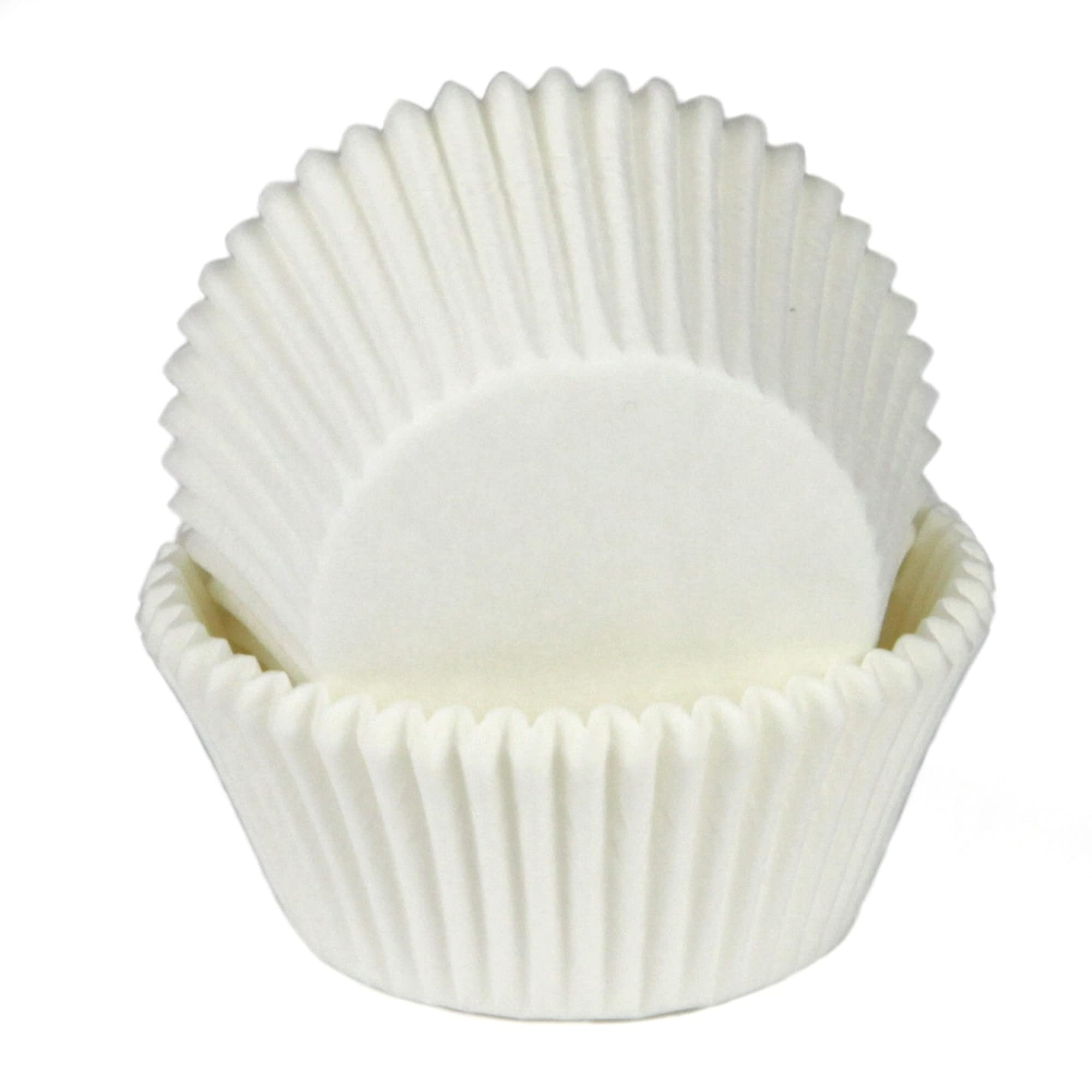 Chef Craft Classic Parchment Paper Cupcake Liners, 50 Count, White