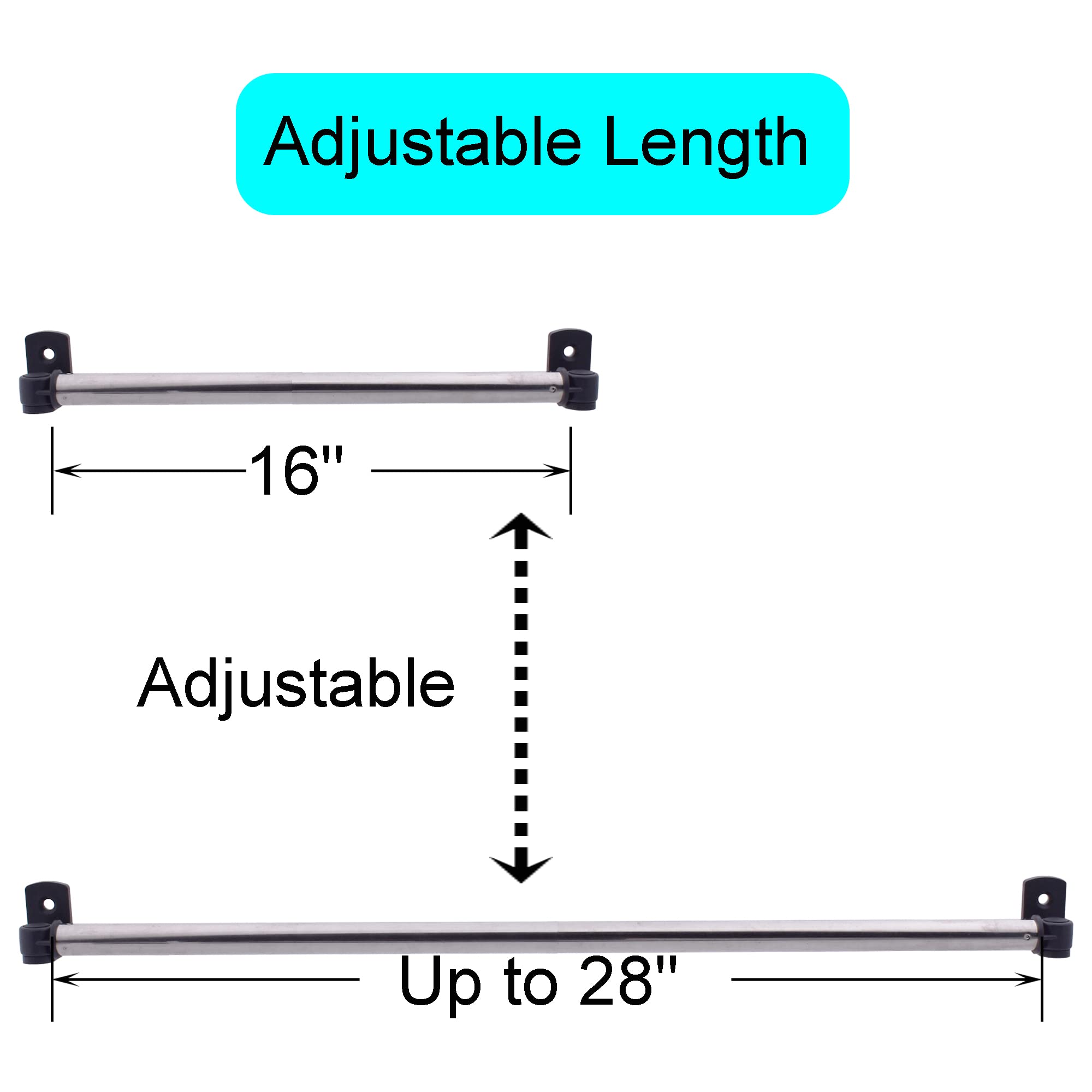Yyst Jersey Hanger Anti-Slipping Jersey Display Hanger Holder Closet Jersey Hanger - 16'' To 28'' (2)