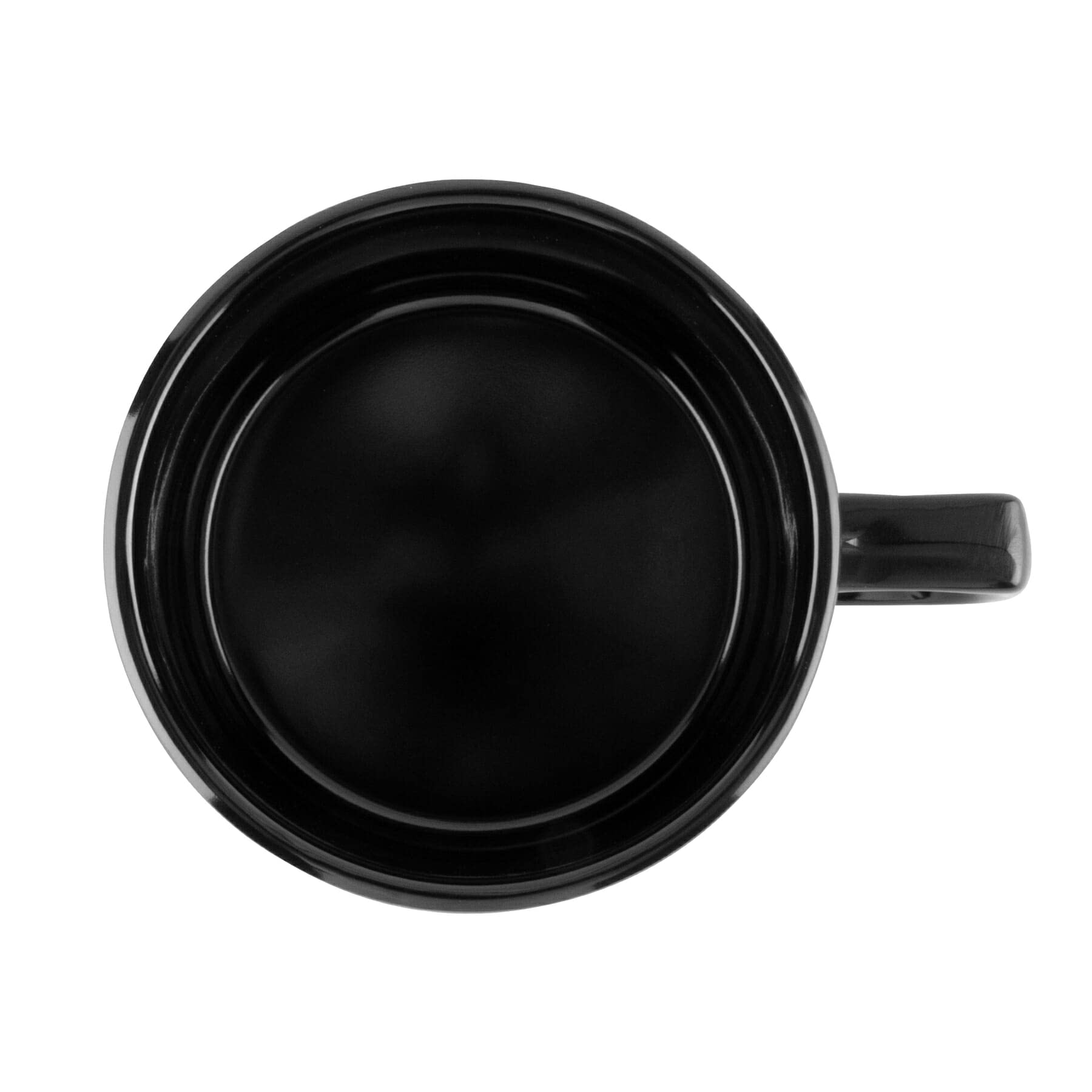 G.E.T. Bf-080-Bk-Ec Melamine Shatter-Resistant Mug/Coffee Cup, 11 Ounce, Black (Set Of 4)
