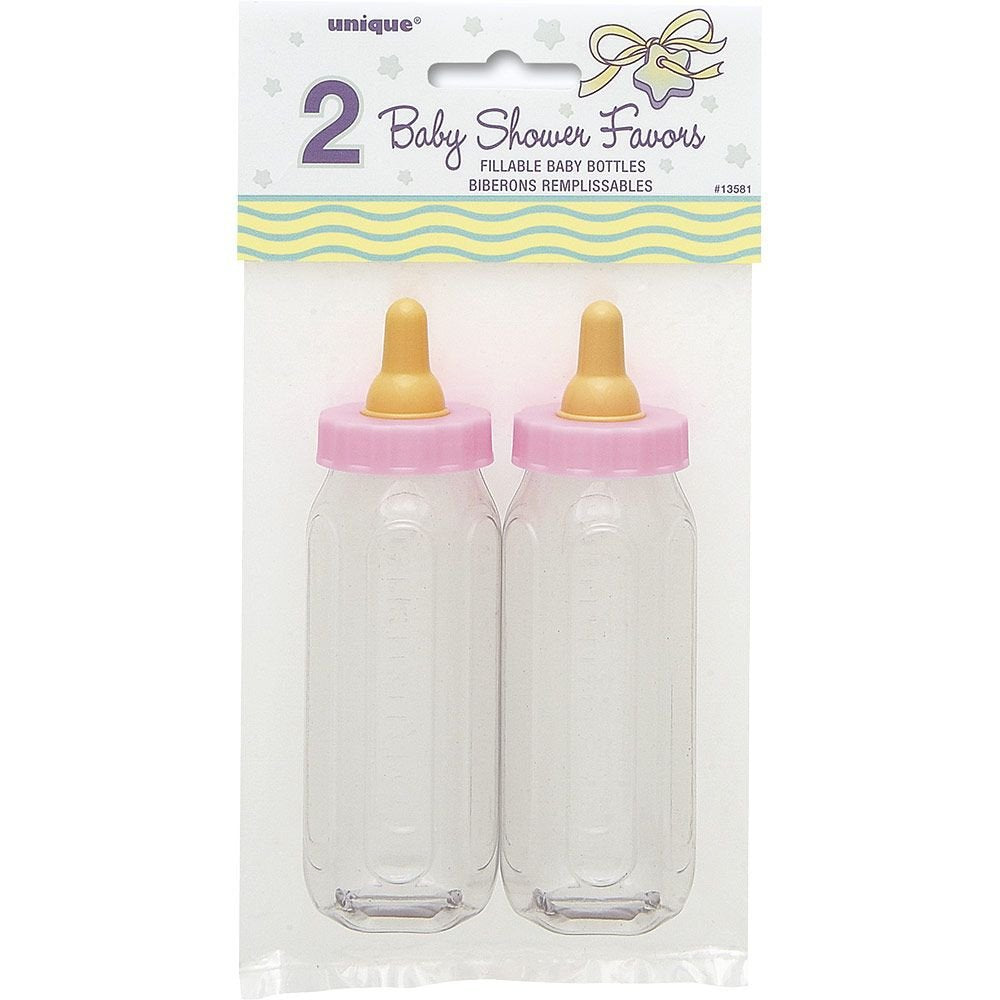 Fillable Baby Bottles Set of 2 (pink)