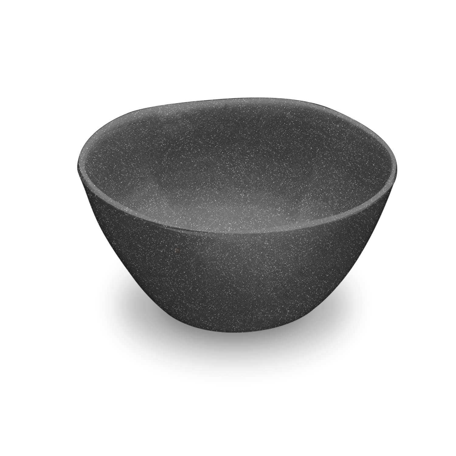 Tarhong Black Bamboo Bowl, 6'' X 3'', 13.5 Oz, Planta (Majority Plant Based Melamine Material), Set Of 6