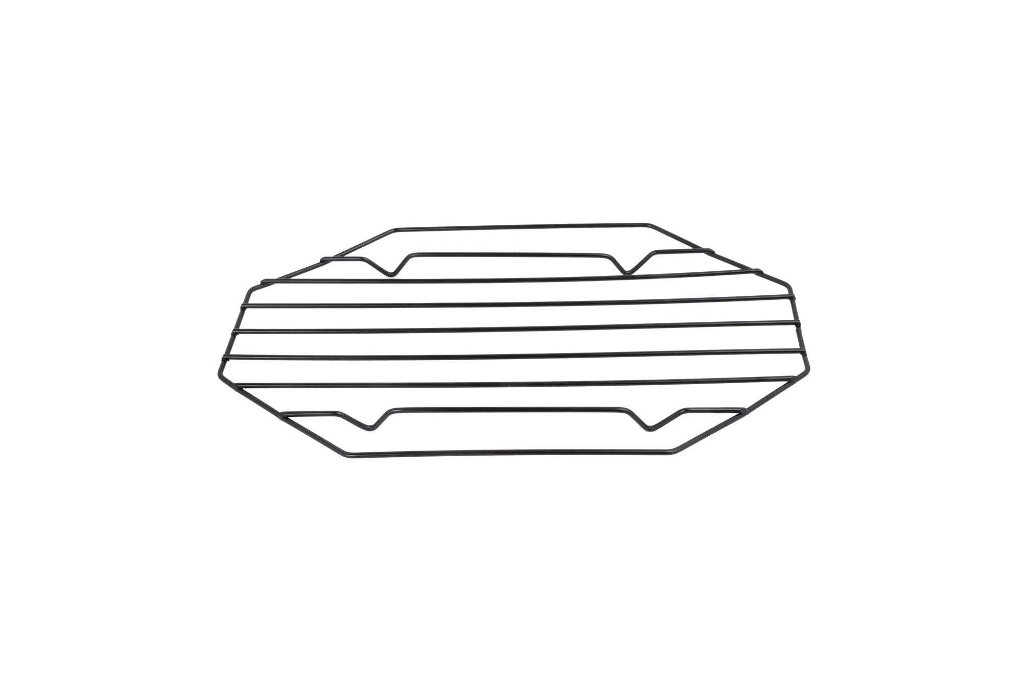Fox Run Non-Stick Roasting/Cooling Rack, Iron, 10-Inch Oval, Metallic Finish, Model 5714