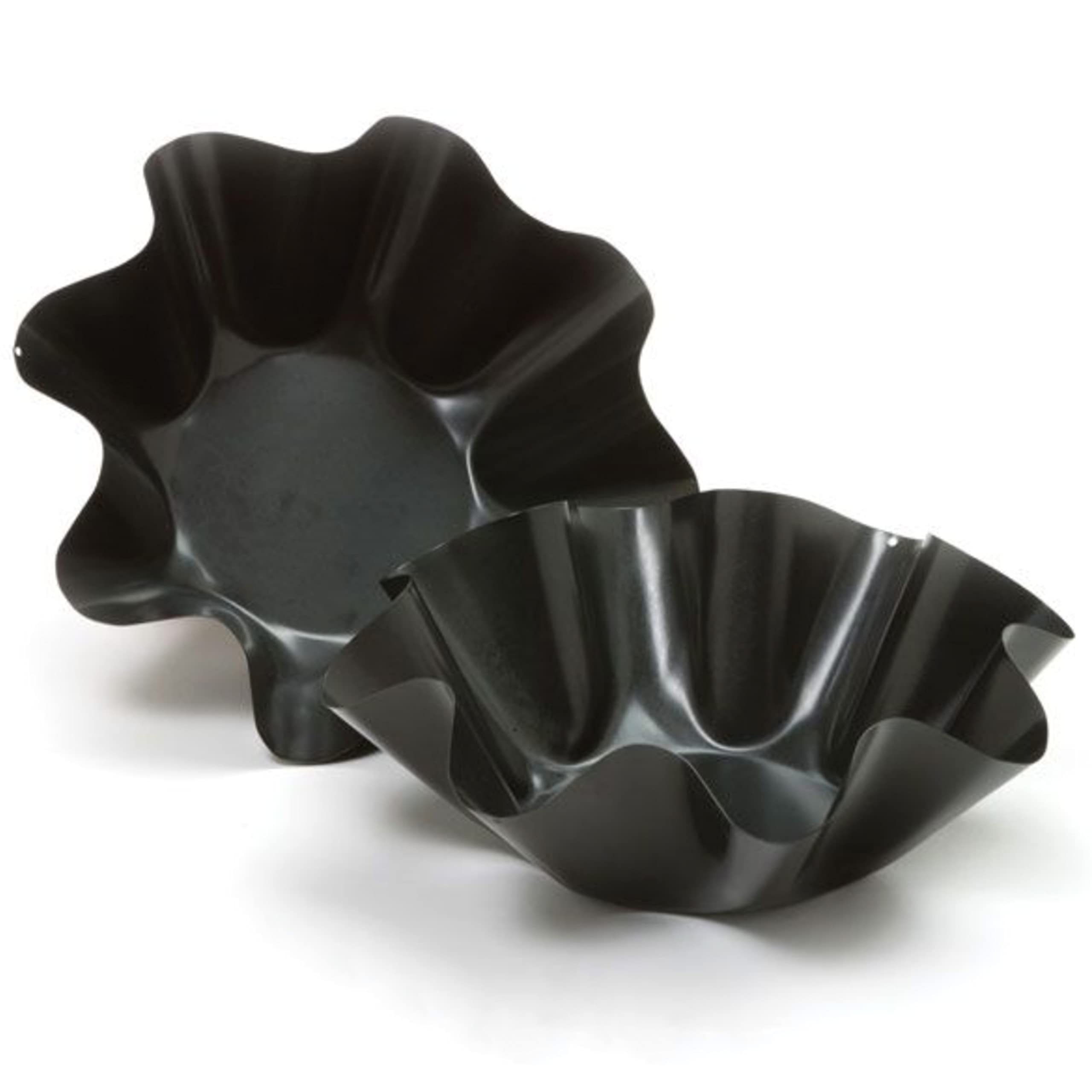 Norpro Nonstick Tortilla Bowl Bakers/Makers, Set Of 2, 1-Pack, Black
