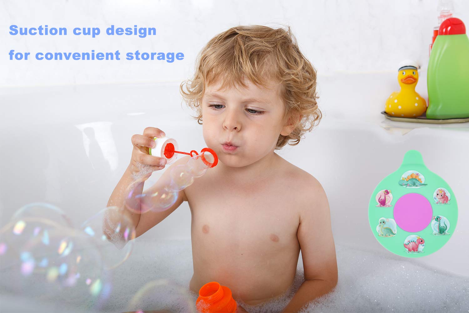 Wszcml Bathtub Drain Stopper, Silicone Tub Stopper Plug, Universal Bath Drain Cover, Beautiful Coral Reef Illustration, Kids Tot
