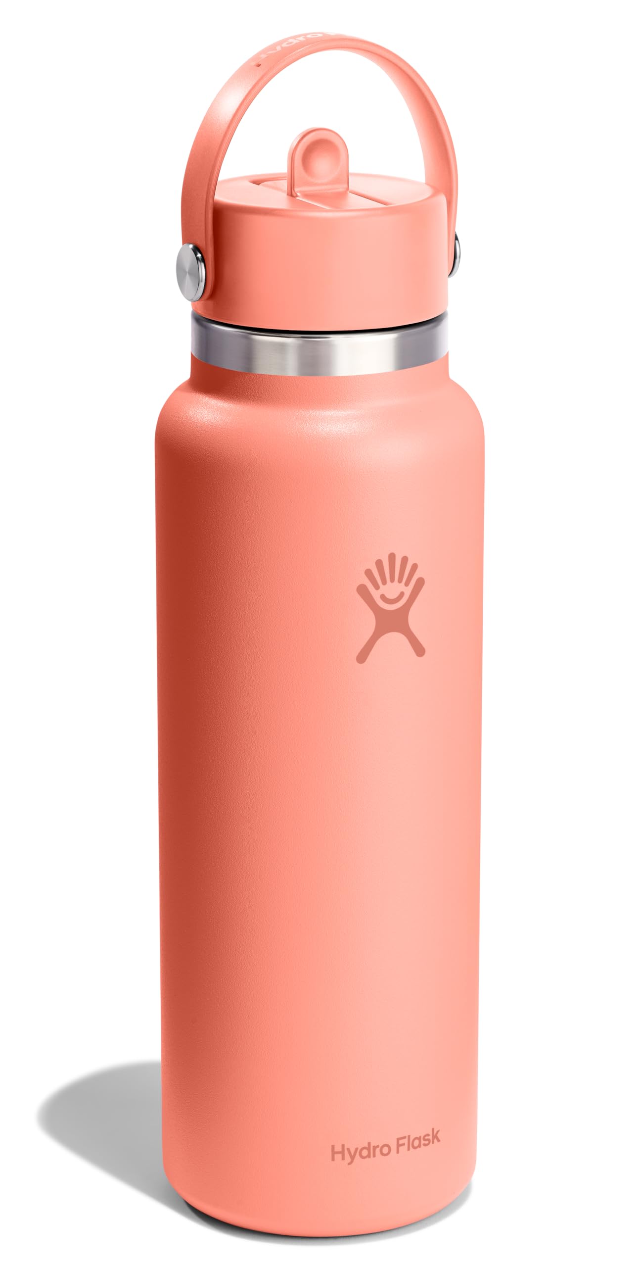 Hydro Flask 40 Oz Wide Mouth Flex Straw Cap Sunglow
