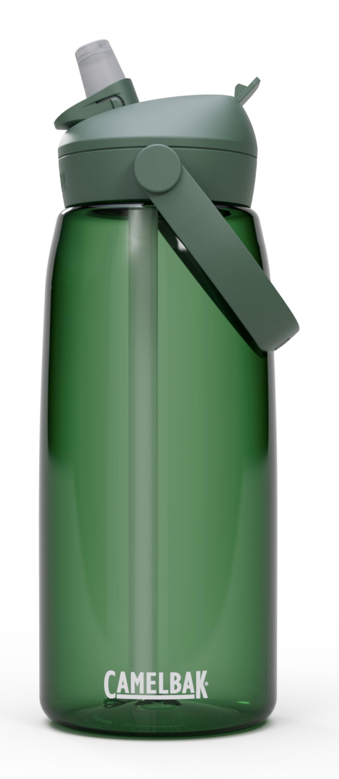 CamelBak Thrive Flip Straw Tritan Renew Water Bottle Forest Green, 32oz