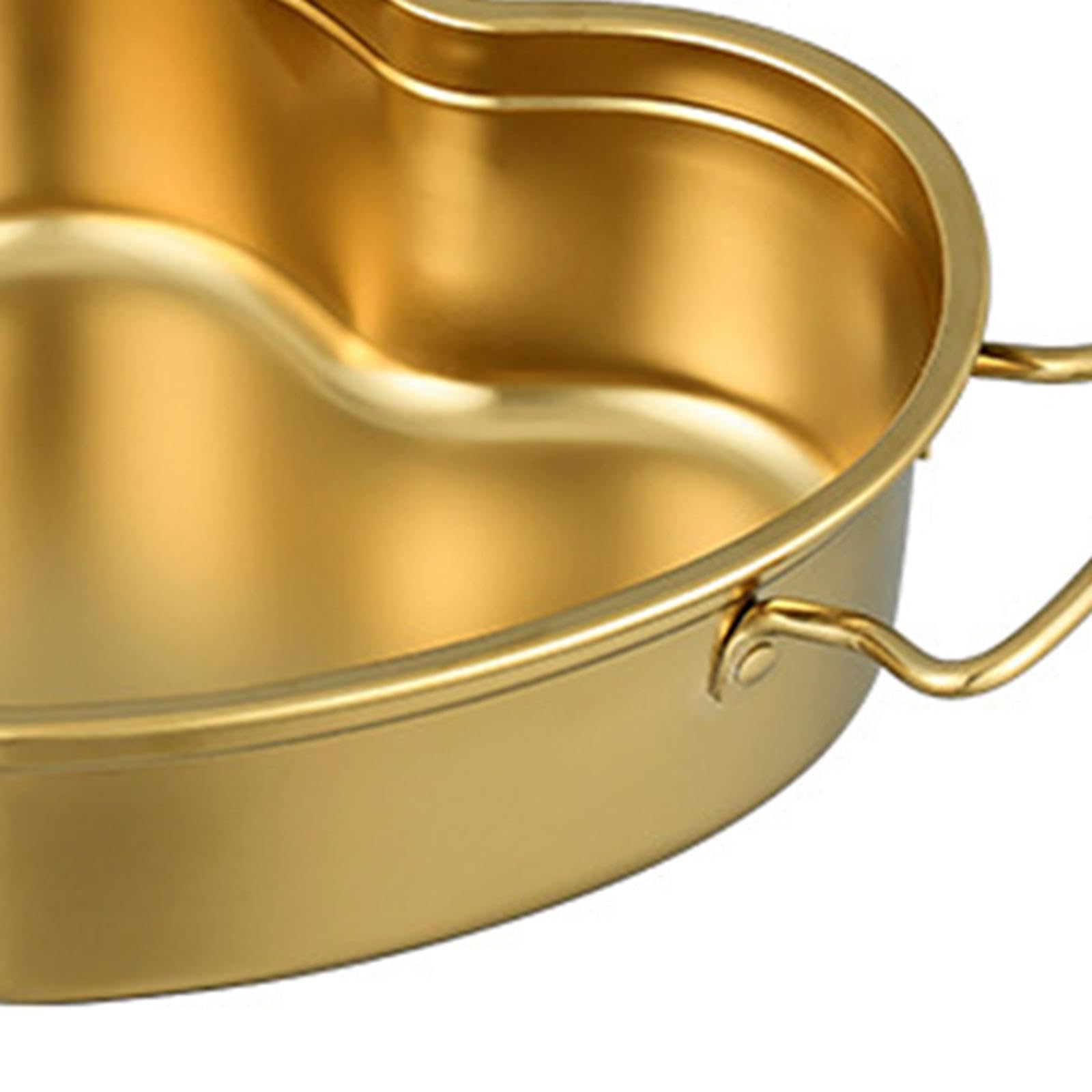 The Style Sutra Sauce Pan Portable Cooking Supplies Heating Saucepan For Spaghetti Milk Soup L Gold