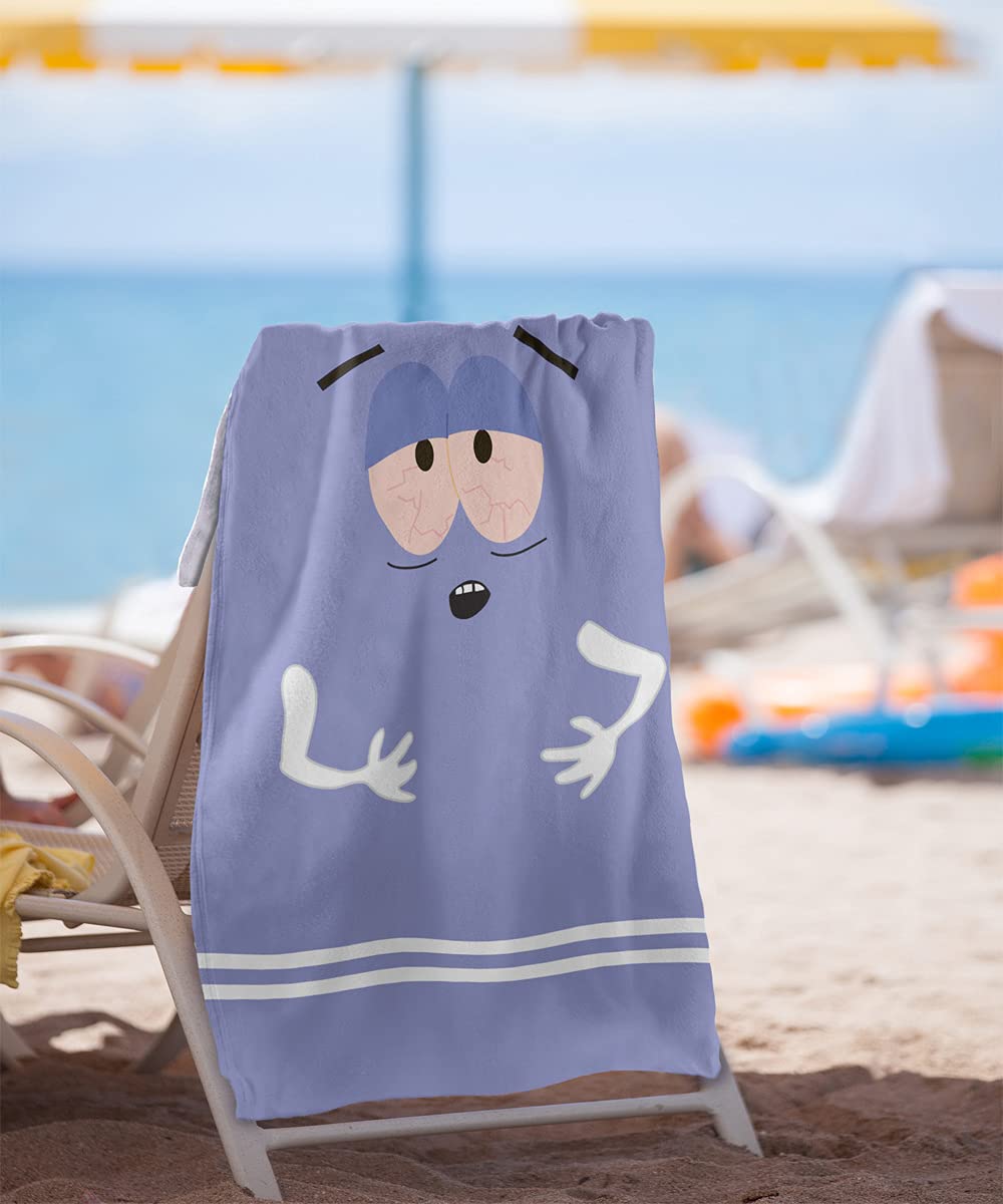 Logovision South Park Towelie Queasy Officially Licensed Beach Towel 30'' X 60''