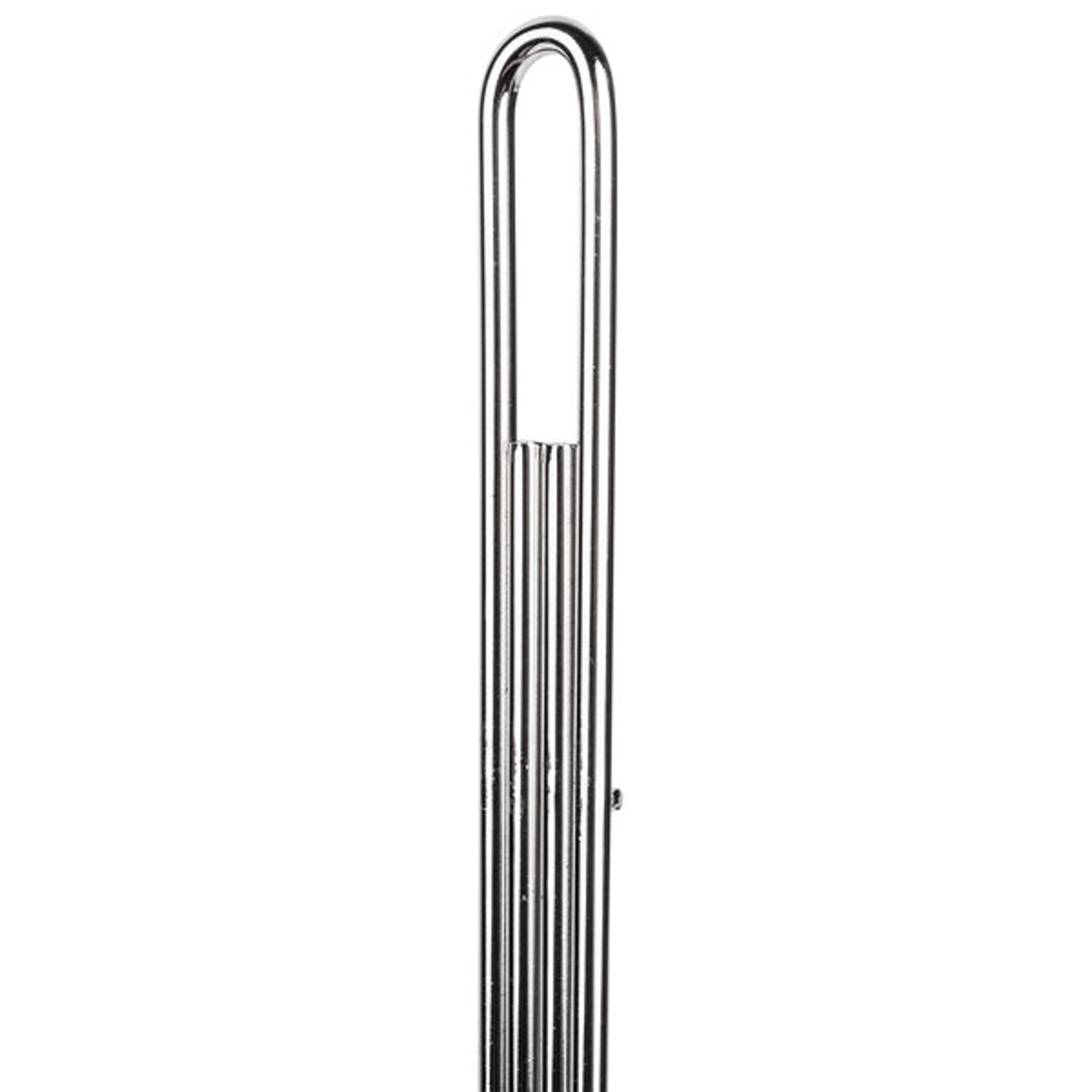 Truecraftware- 6-Inch Round Wire Skimmer 13'' Handle Length Nickel Plated - Kitchen Utensil Food Strainer Skimmer Spoon For Cook