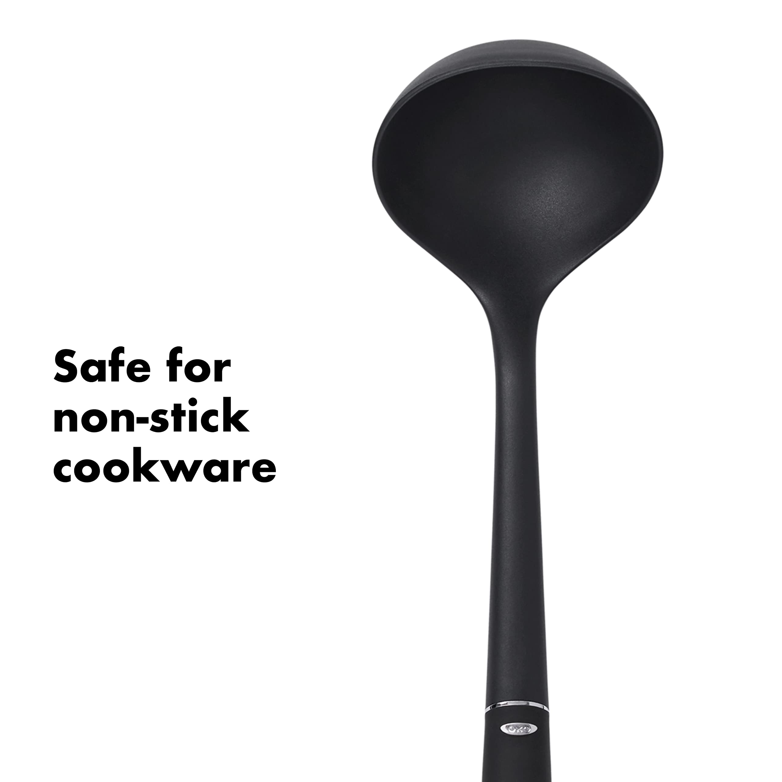 Oxo Good Grips Nylon Ladle, Black, One Size