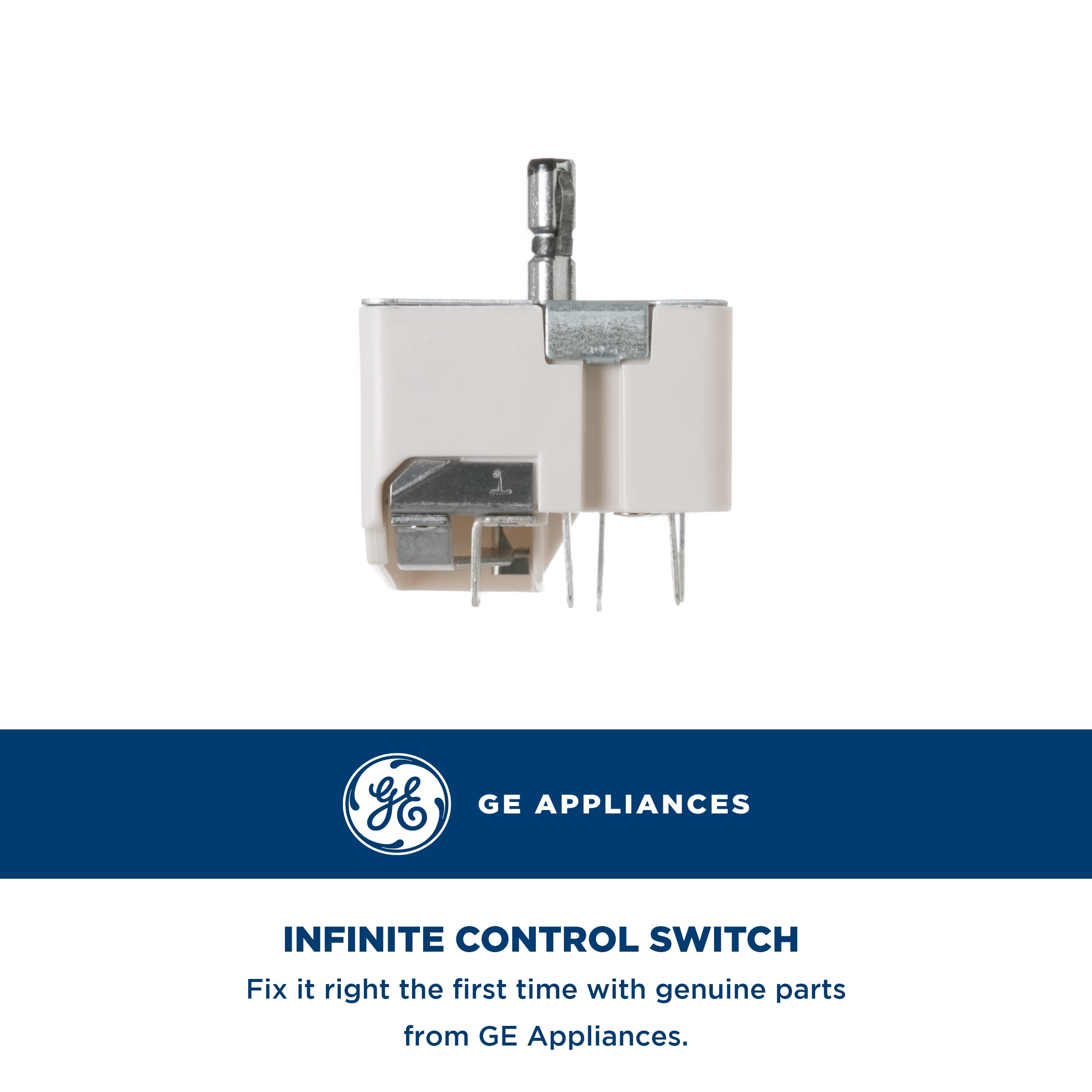 Ge Appliances Wb24T10029 Genuine Oem Surface Burner Control Switch For Ge Electric Ranges---,Beige