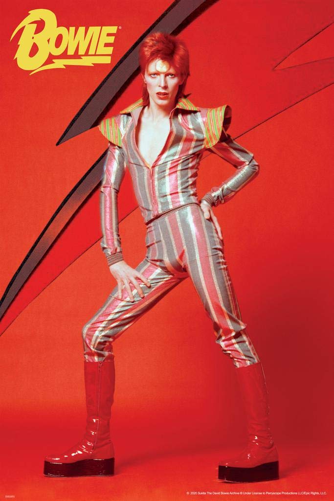 Aquarius David Bowie - Glam Poster 24 X 36In