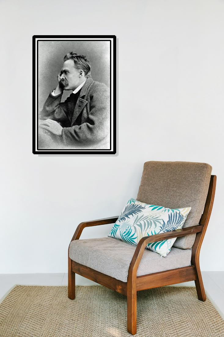 Friedrich Nietzsche Poster, Philosopher And Poet, Nietzsche - Art Print