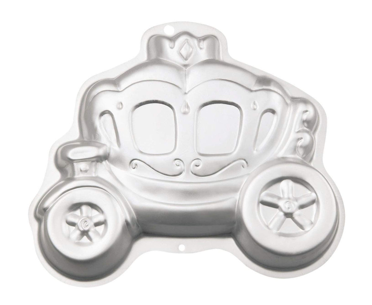 Zdywy 11 Inch Princess Pumpkin Carriage Shaped Aluminum 3D Baking Mould Cake Mold Tin Birthday Cake Pan For Halloween - Pumpkin