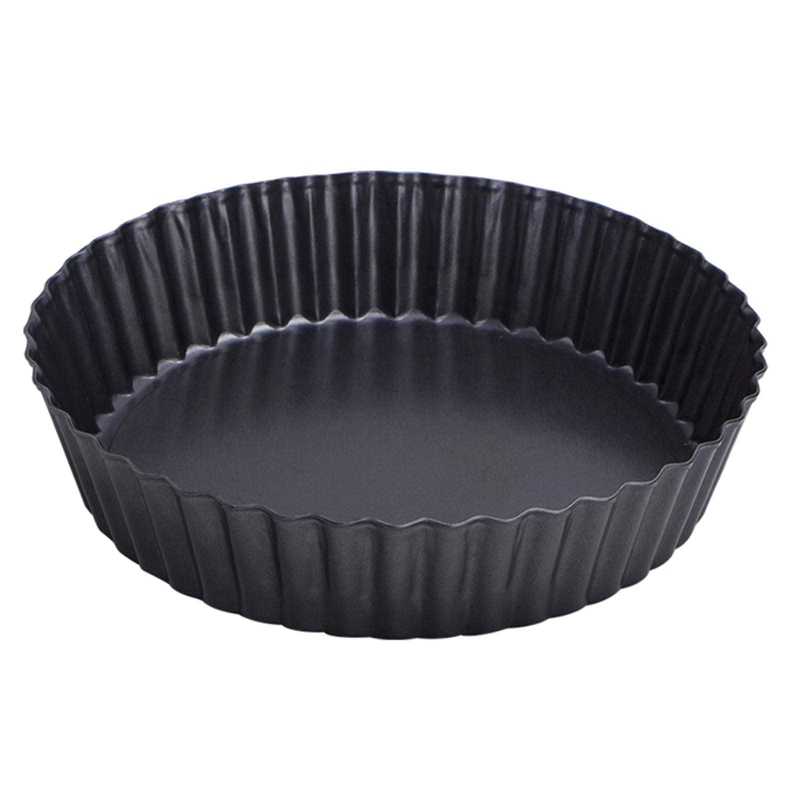 Webake 9.5 Inch Tart Pan Heavy Duty Quiche Pan Removable Bottom Nonstick Deep Baking Dish Pie Plate Pie Mold