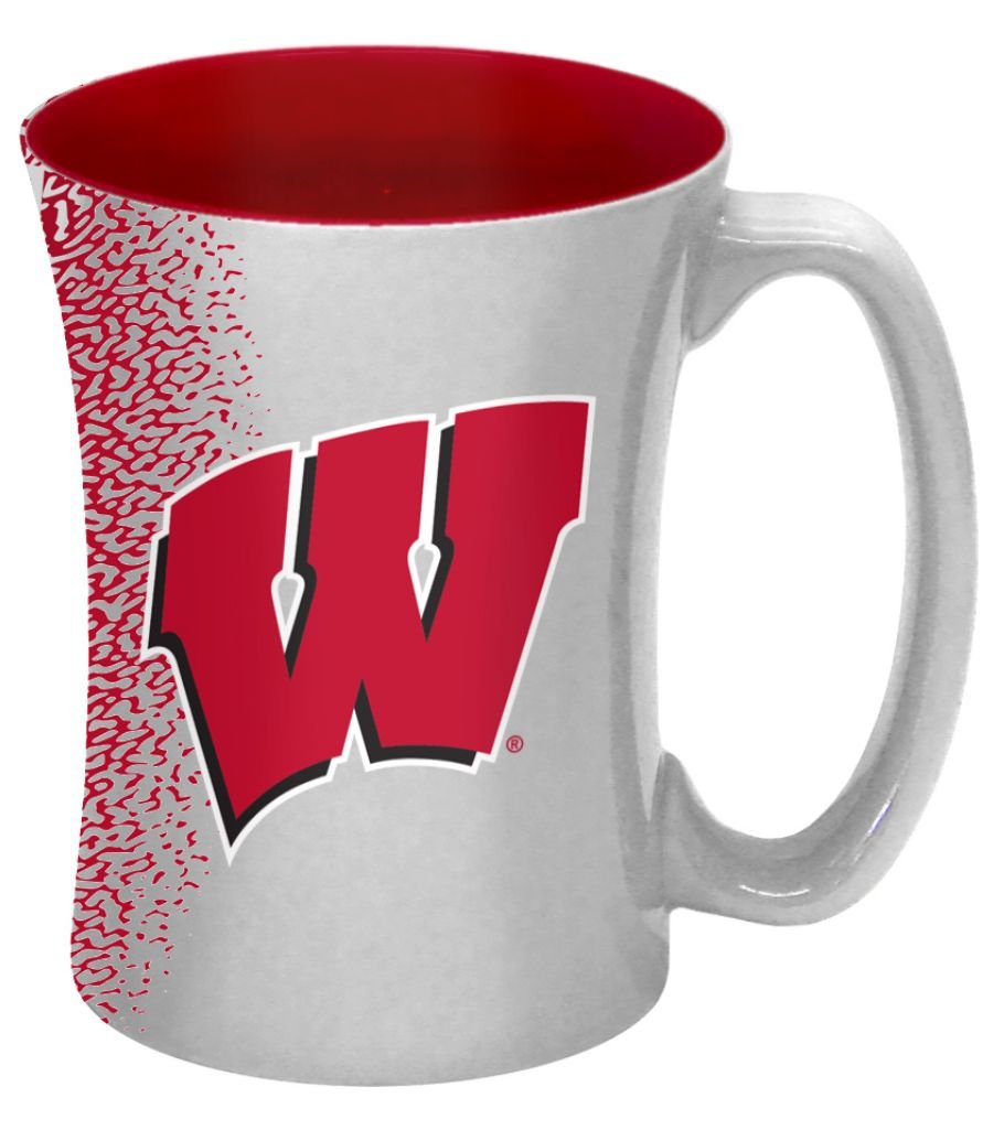 Ncaa Wisconsin Badgers Mocha Mug, 14-Ounce