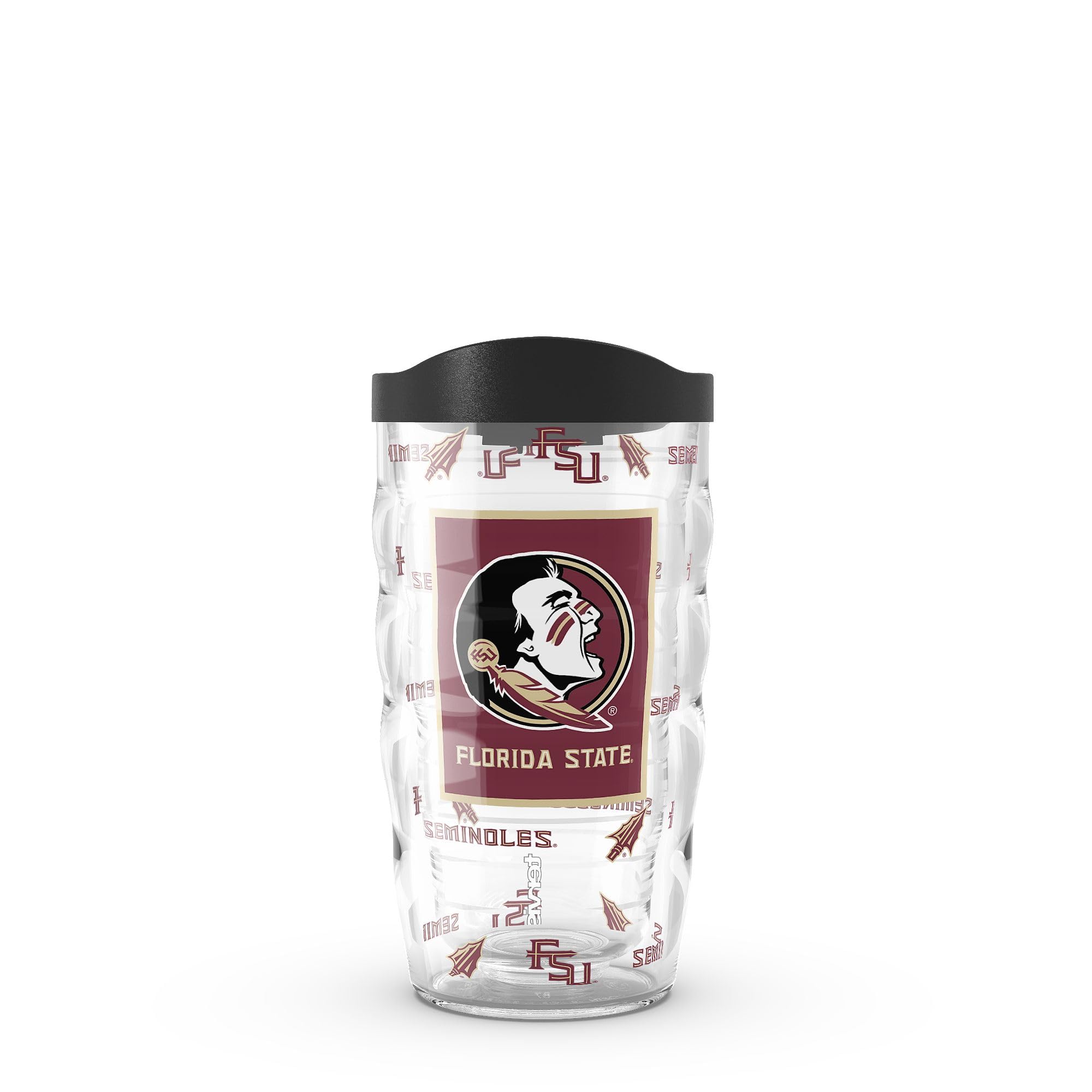 Tervis Florida State Seminoles - Overtime Made in USA Double Walled Insulated Tumbler Travel Cup Keeps Drinks Cold & Hot, 10oz, 