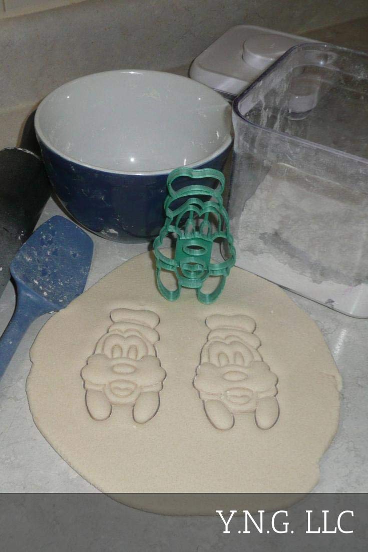 Dog Friend Wearing Green Hat Themed Magical Mouse Cartoon Character Cookie Cutter Made In Usa Pr2890