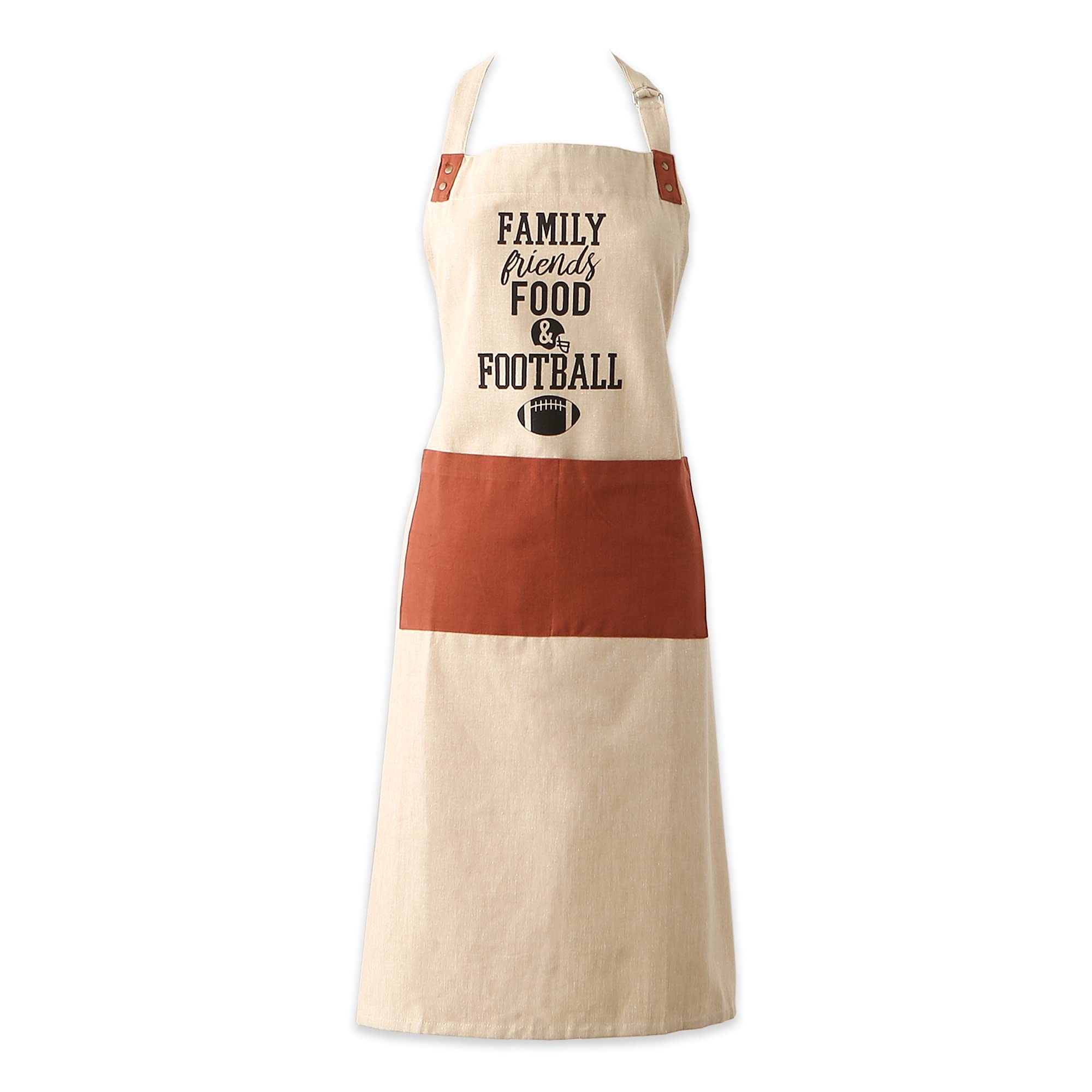Dii Fall Football Kitchen Collection Family Friends & Food, Chef Apron