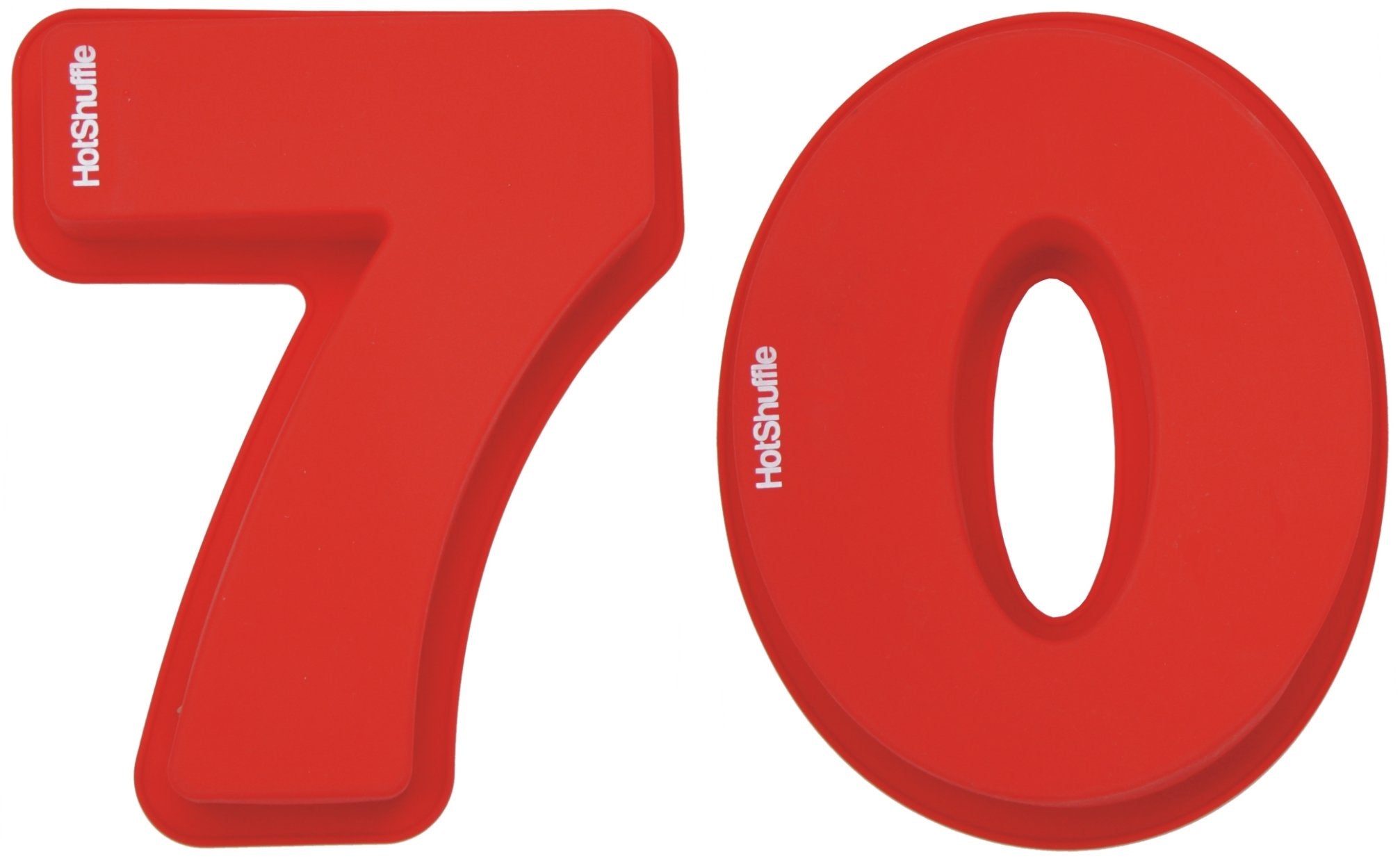 Large Silicone Number 70 Cake Pan Tin Mould 70th Birthday Wedding Anniversary 7 0