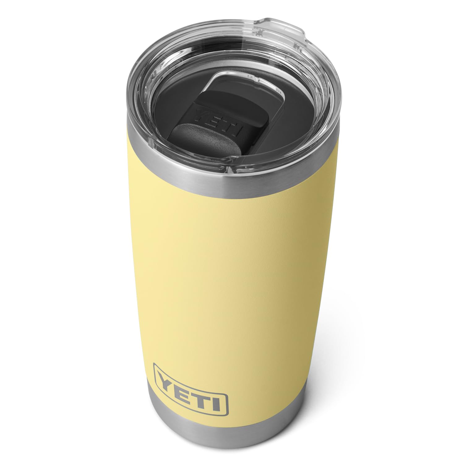 Yeti Rambler 20 Oz Tumbler, Stainless Steel, Vacuum Insulated With Magslider Lid, Daybreak Yellow