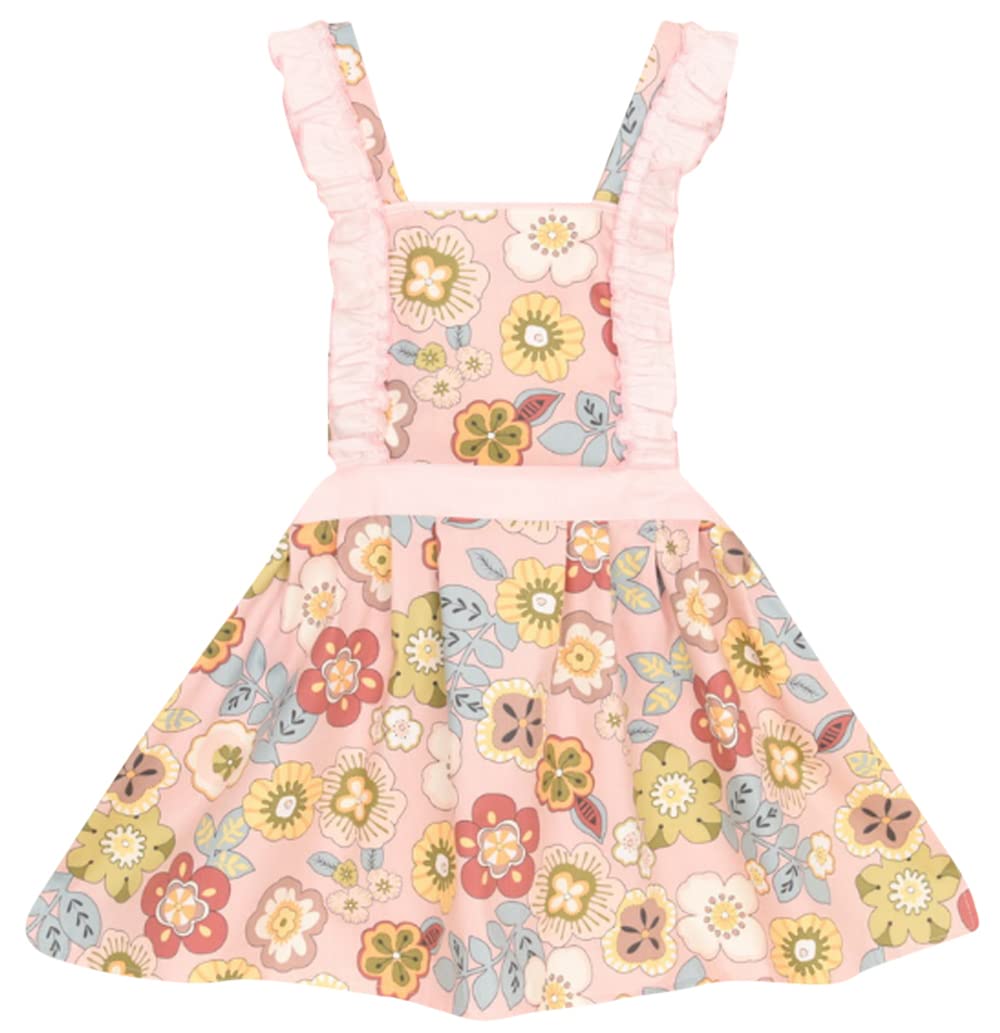 Crb Fashion Kids Cooking Baking Apron | Toddler, Little Girls, Cute Kitchen Chef Aprons (6 To 8 Years Old, Leaves)