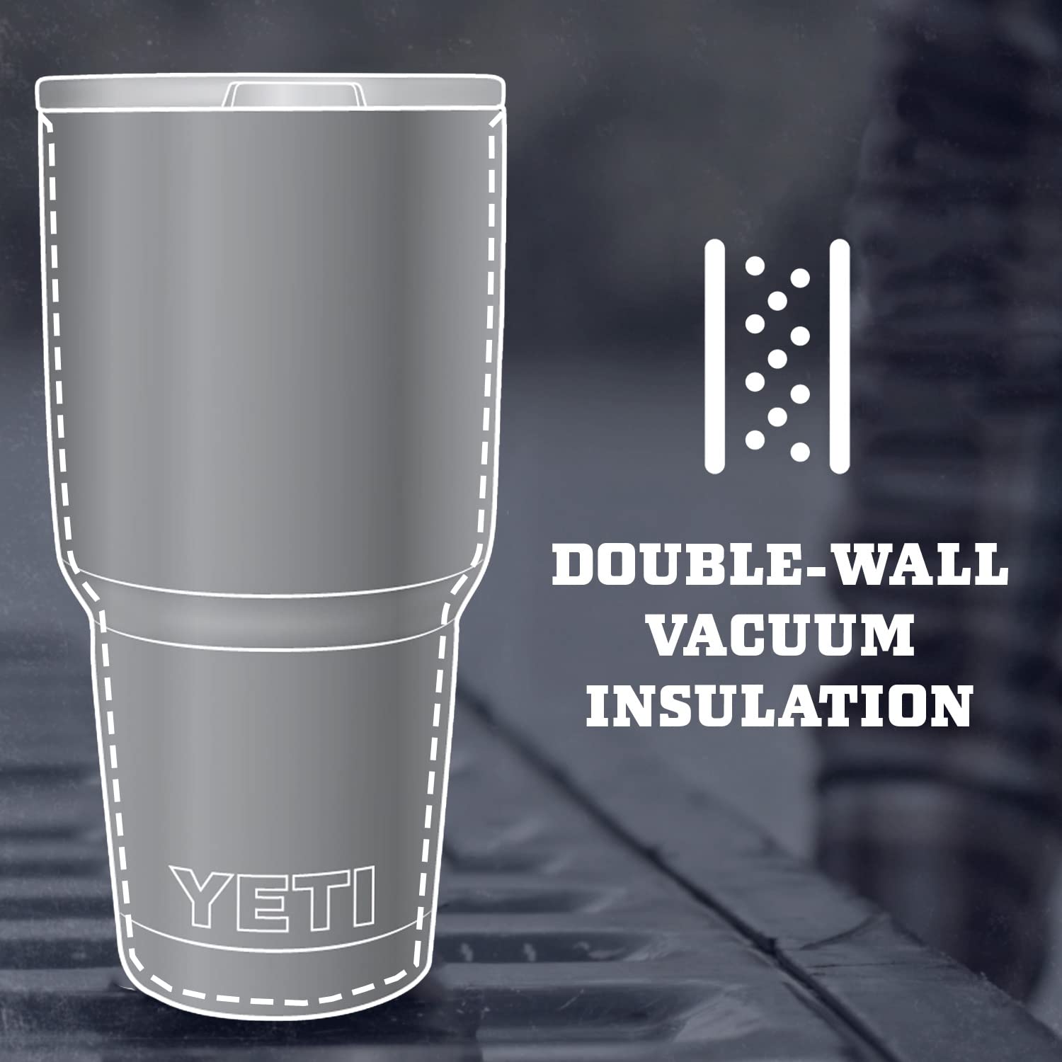 Yeti Ice Pink Rambler Tumbler, 1 Ea