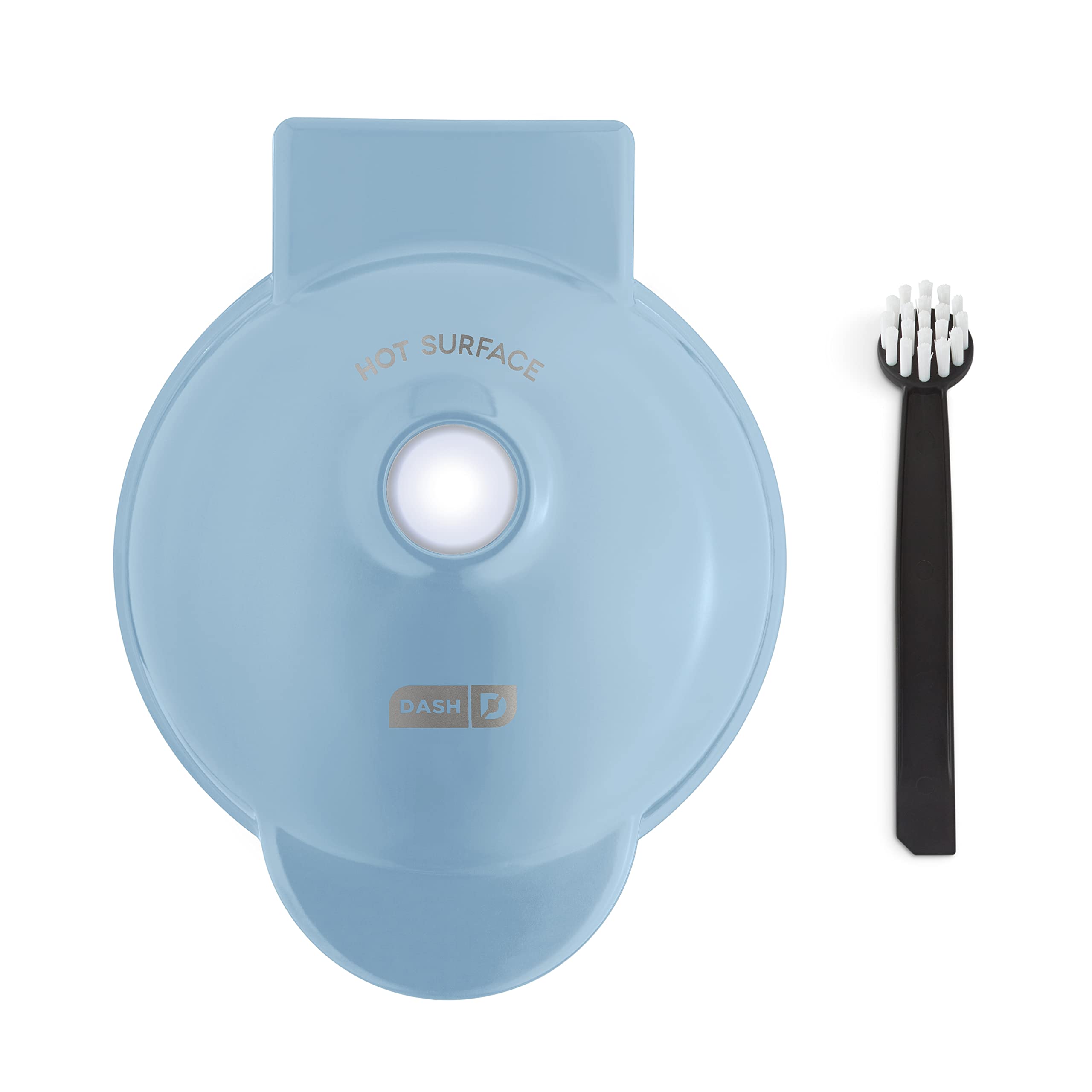 Dash Deluxe Mini Maker For Individual Waffles, Hash Browns, Keto Chaffles With Included Brush And Cord Wrap, And Easy To Clean N